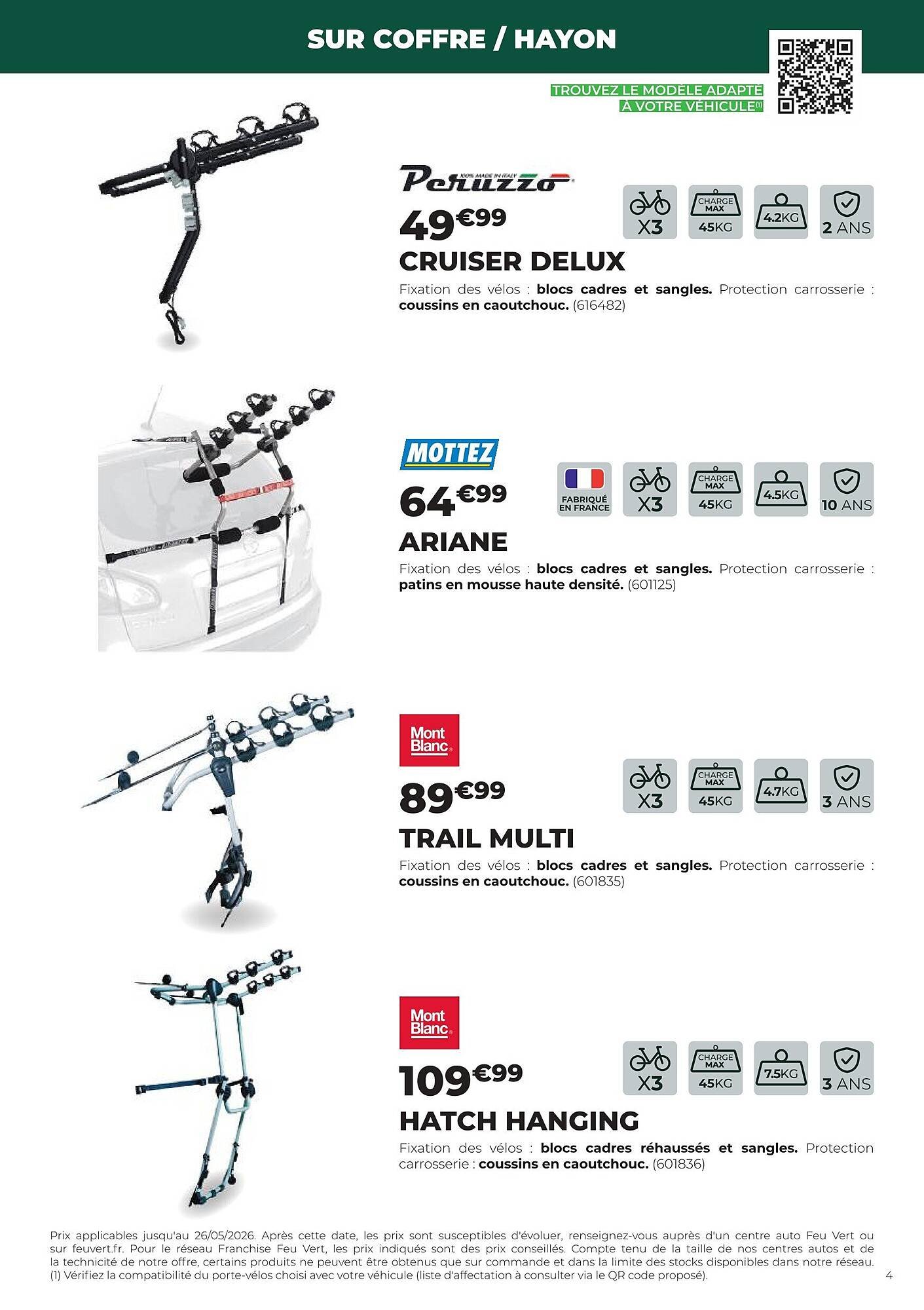 Catalogue Feu Vert (2026-04-13 - 2026-12-31)