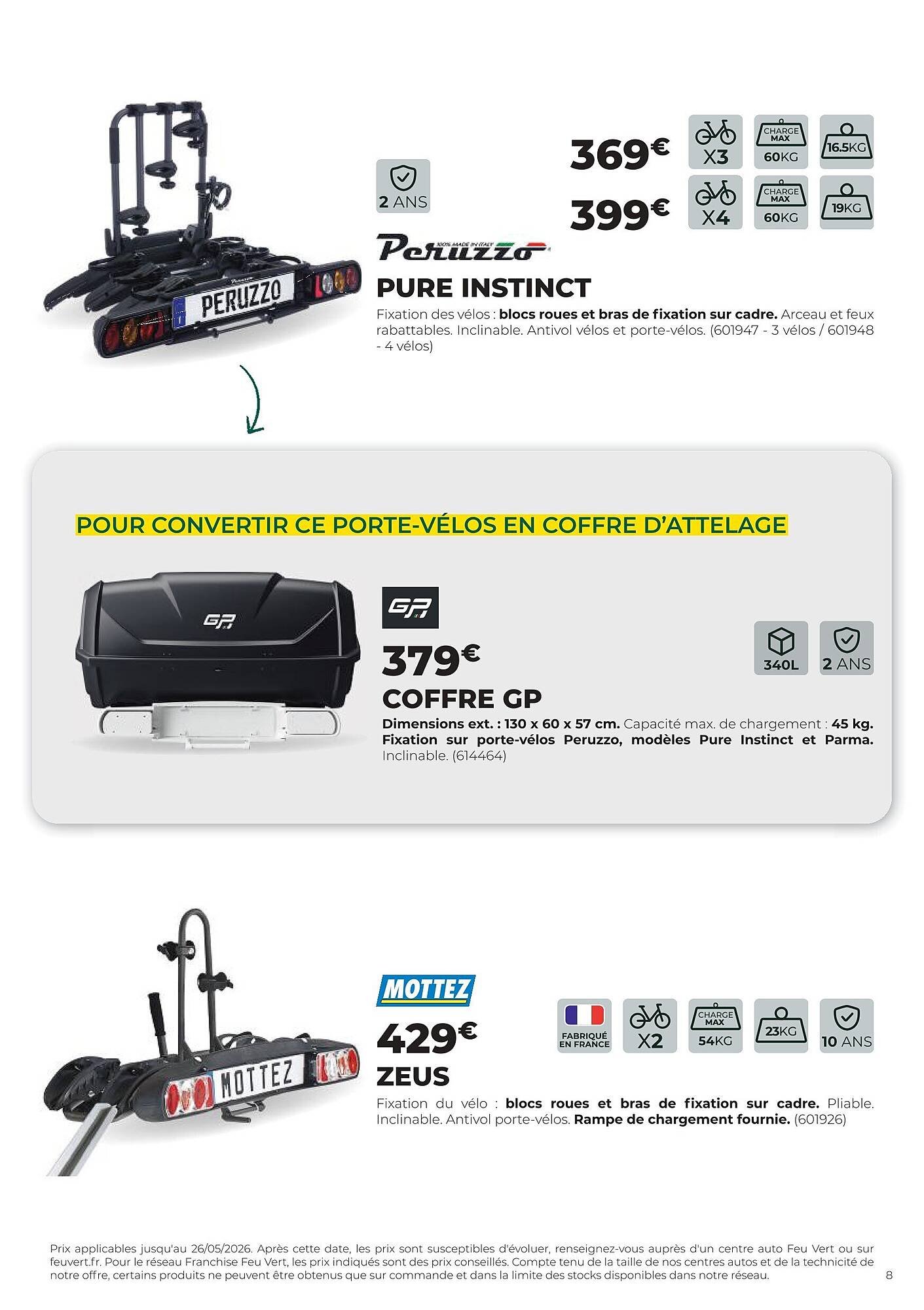 Catalogue Feu Vert (2026-04-13 - 2026-12-31)