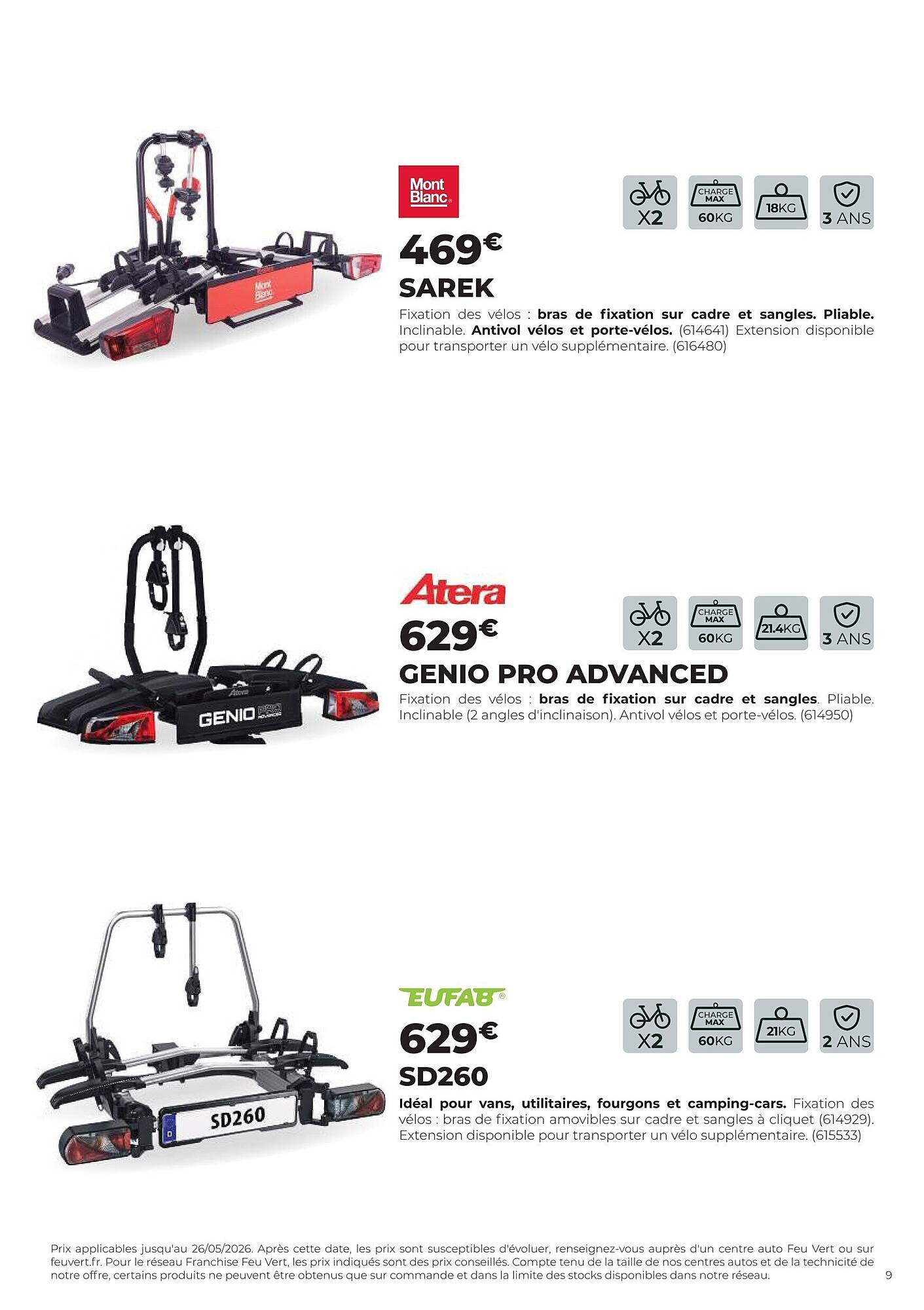 Catalogue Feu Vert (2026-04-13 - 2026-12-31)