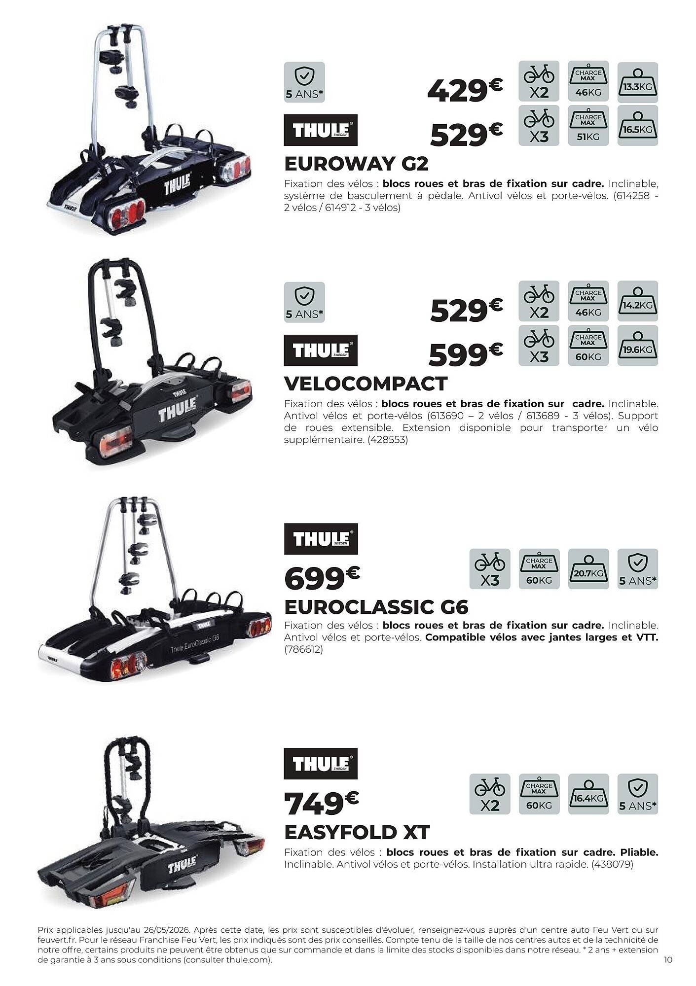 Catalogue Feu Vert (2026-04-13 - 2026-12-31)