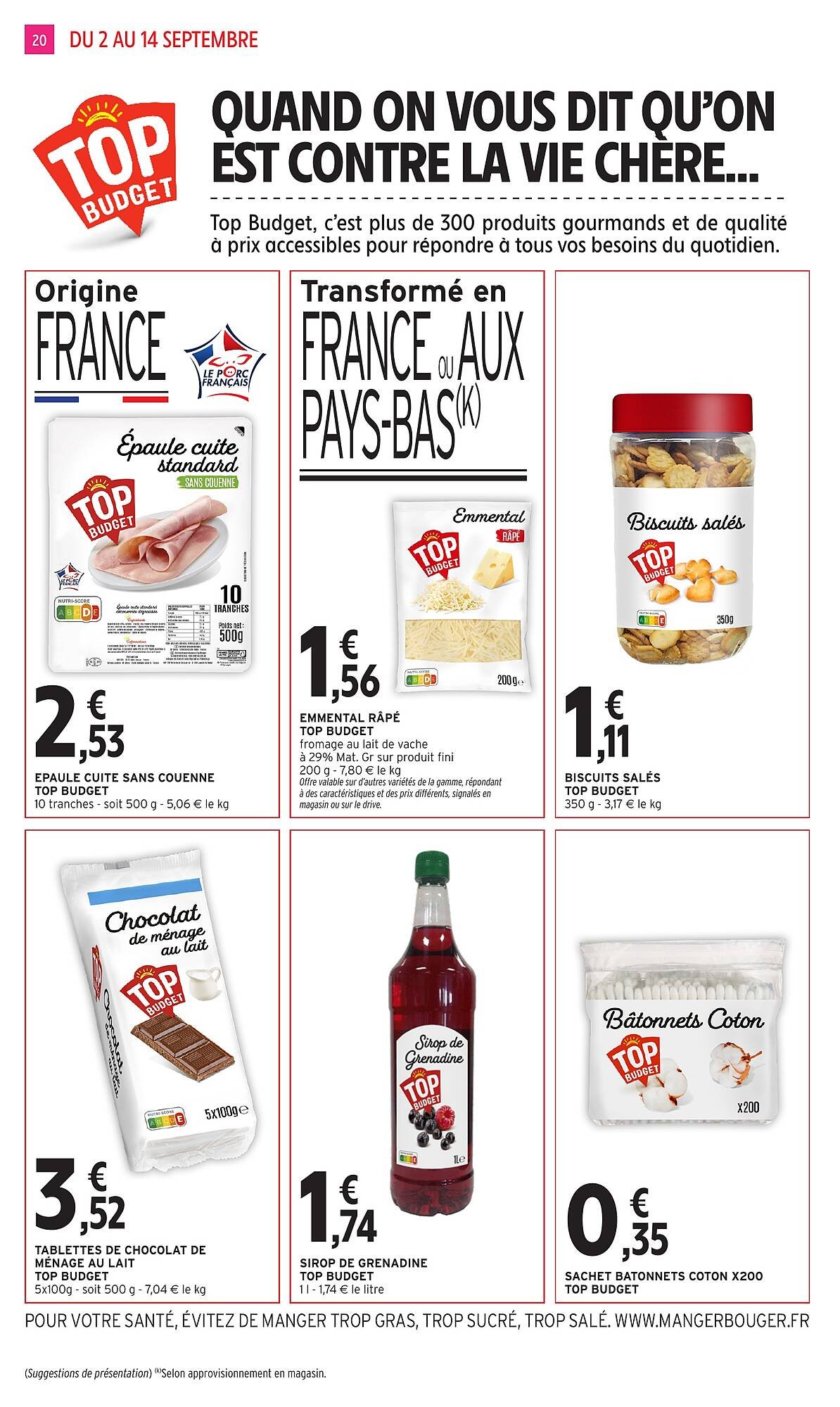 Catalogue Intermarché (2025-09-02 - 2025-09-14)