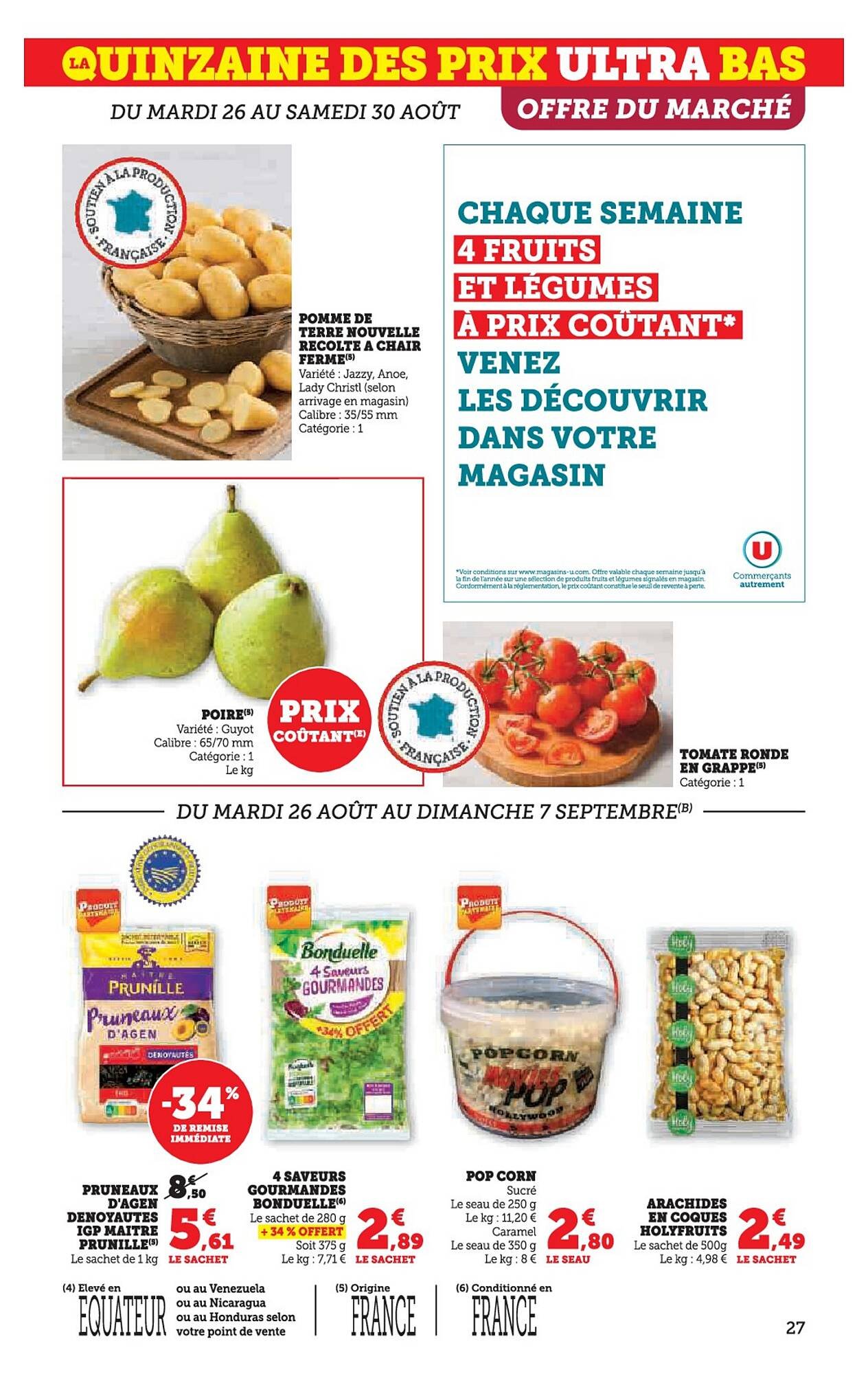 Catalogue Super U (2025-08-26 - 2025-09-07)