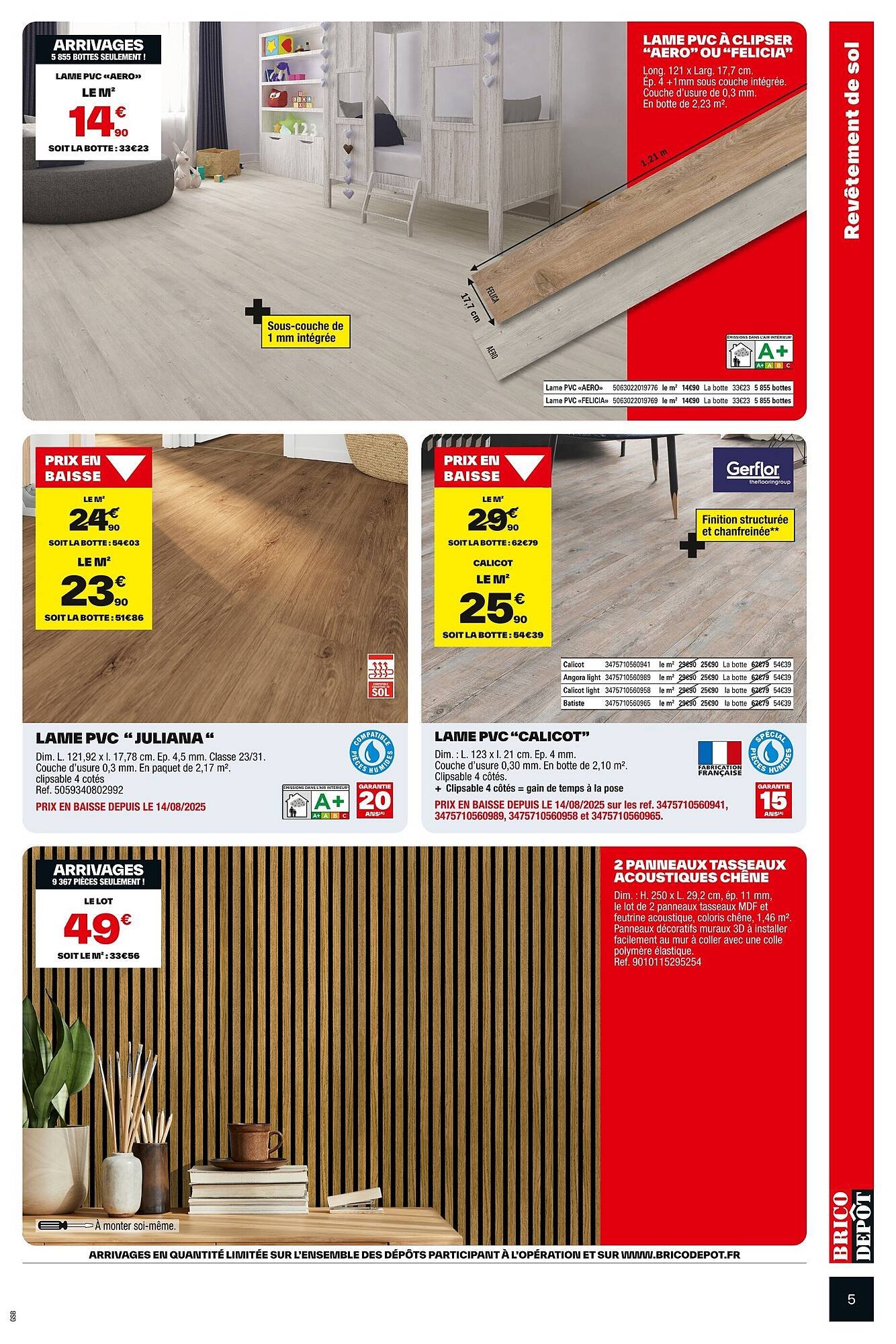 Catalogue Brico Dépôt (2025-08-22 - 2025-09-04)