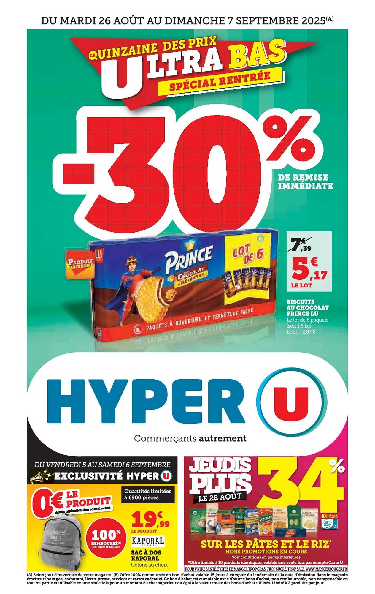 Catalogue Hyper U (2025-08-26 - 2025-09-07)