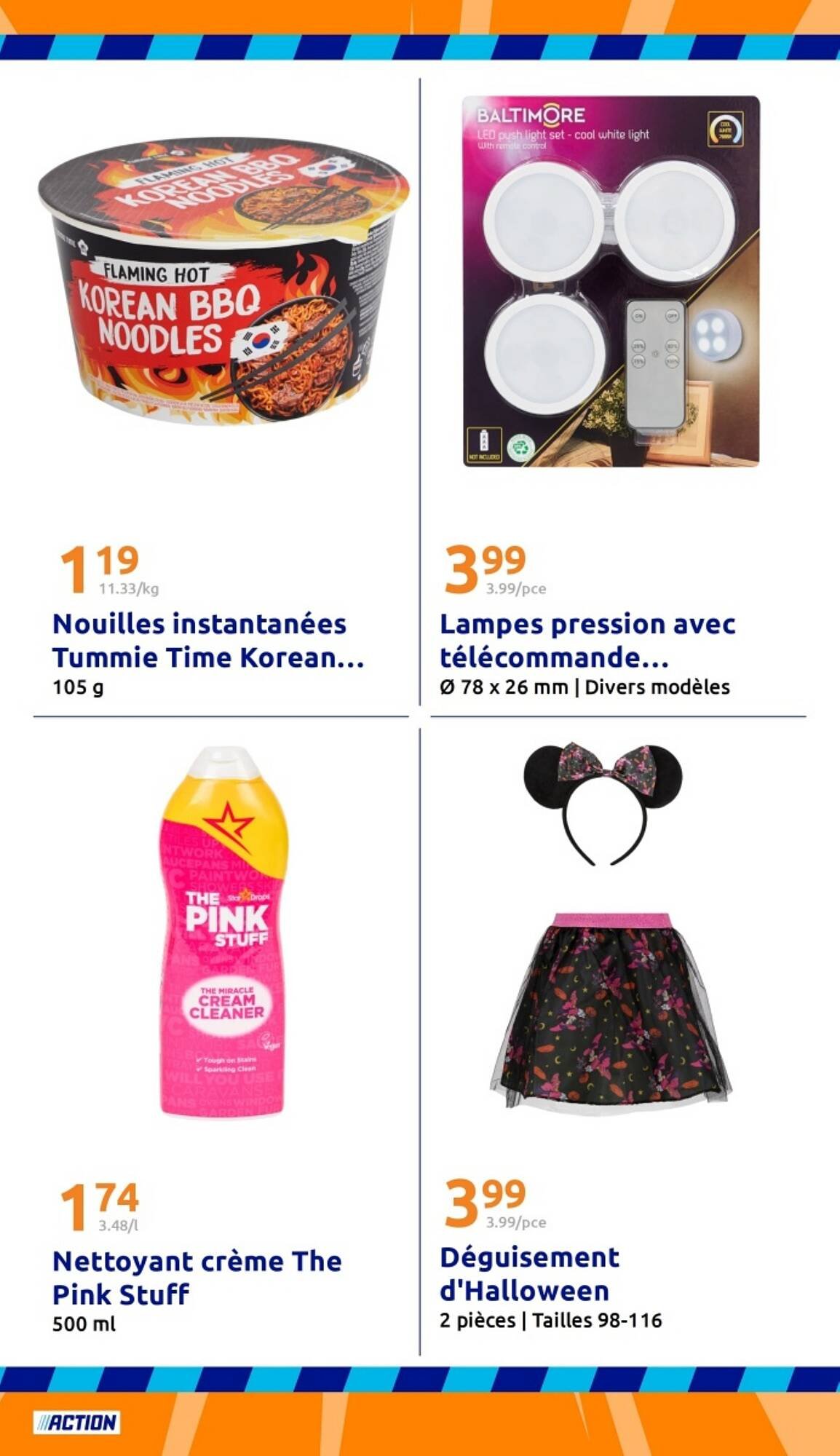 Catalogue Action (2025-10-01 - 2025-10-07)