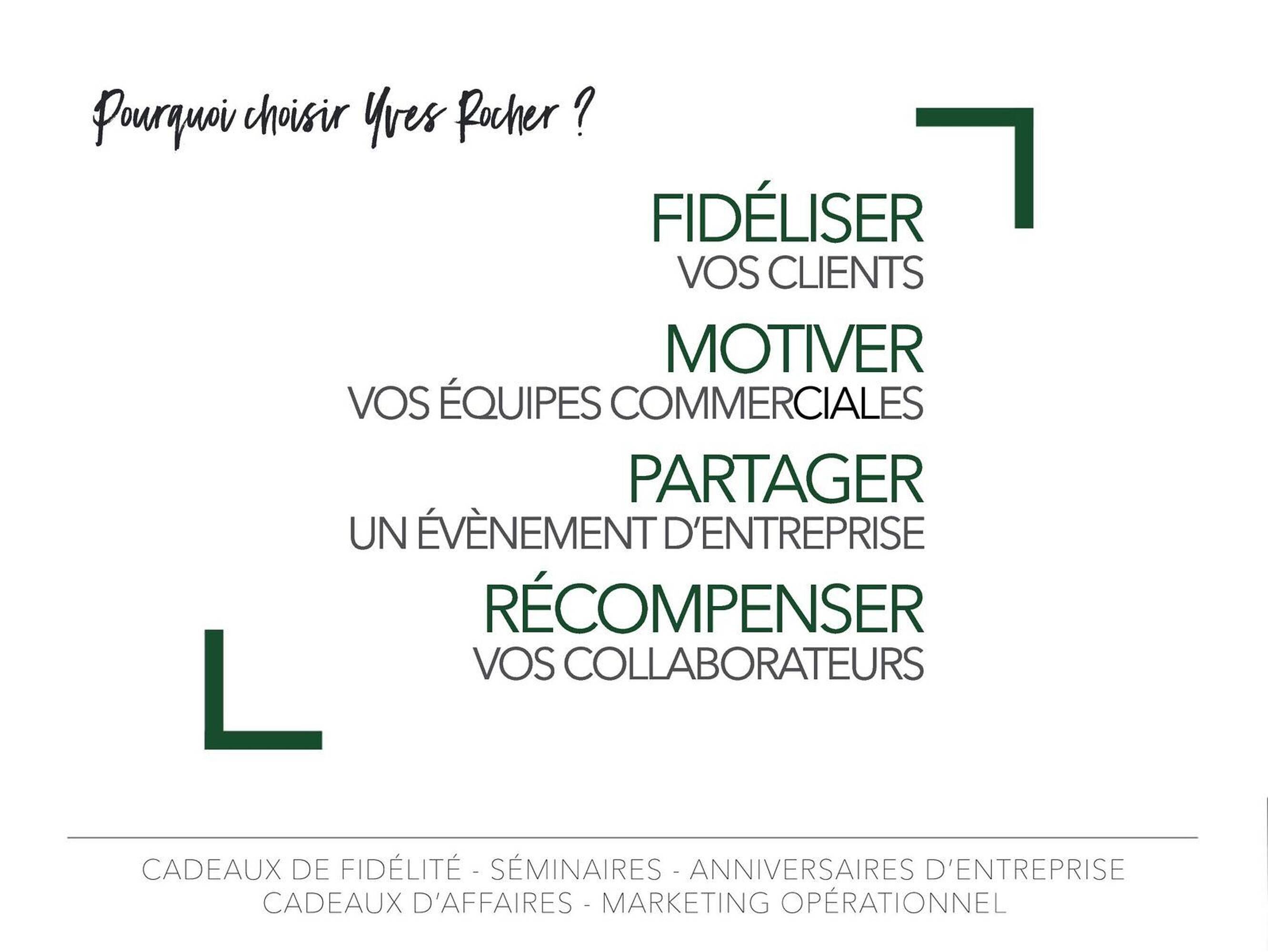 Catalogue Yves Rocher