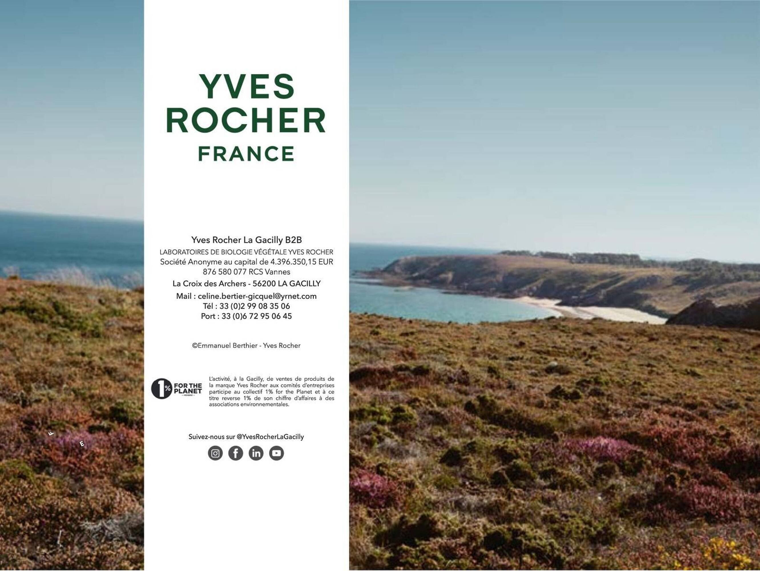 Catalogue Yves Rocher