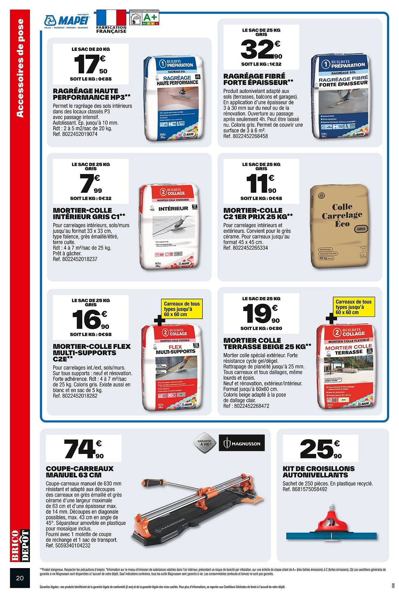Catalogue Brico Dépôt (2025-07-18 - 2025-08-07)