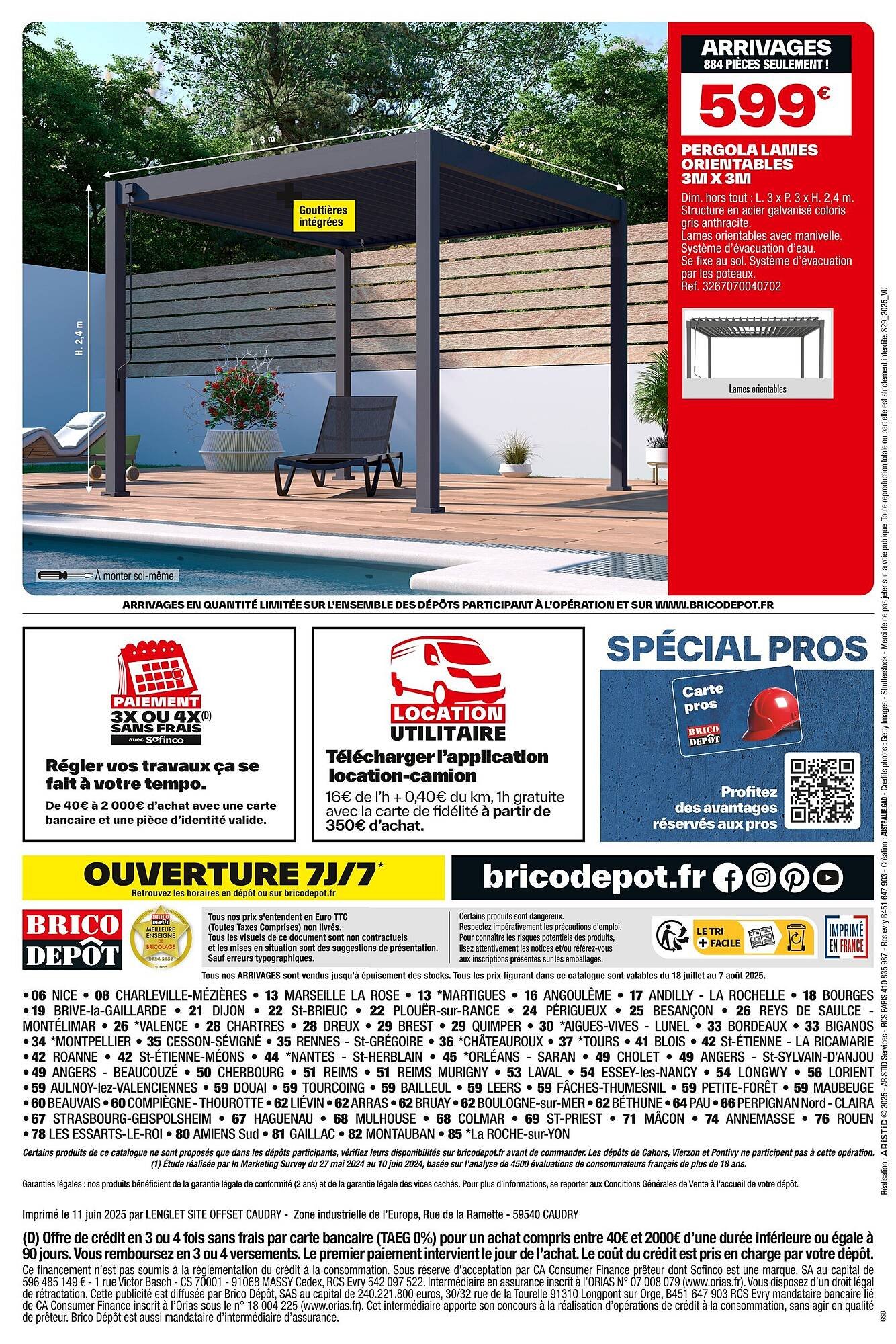 Catalogue Brico Dépôt (2025-07-18 - 2025-08-07)