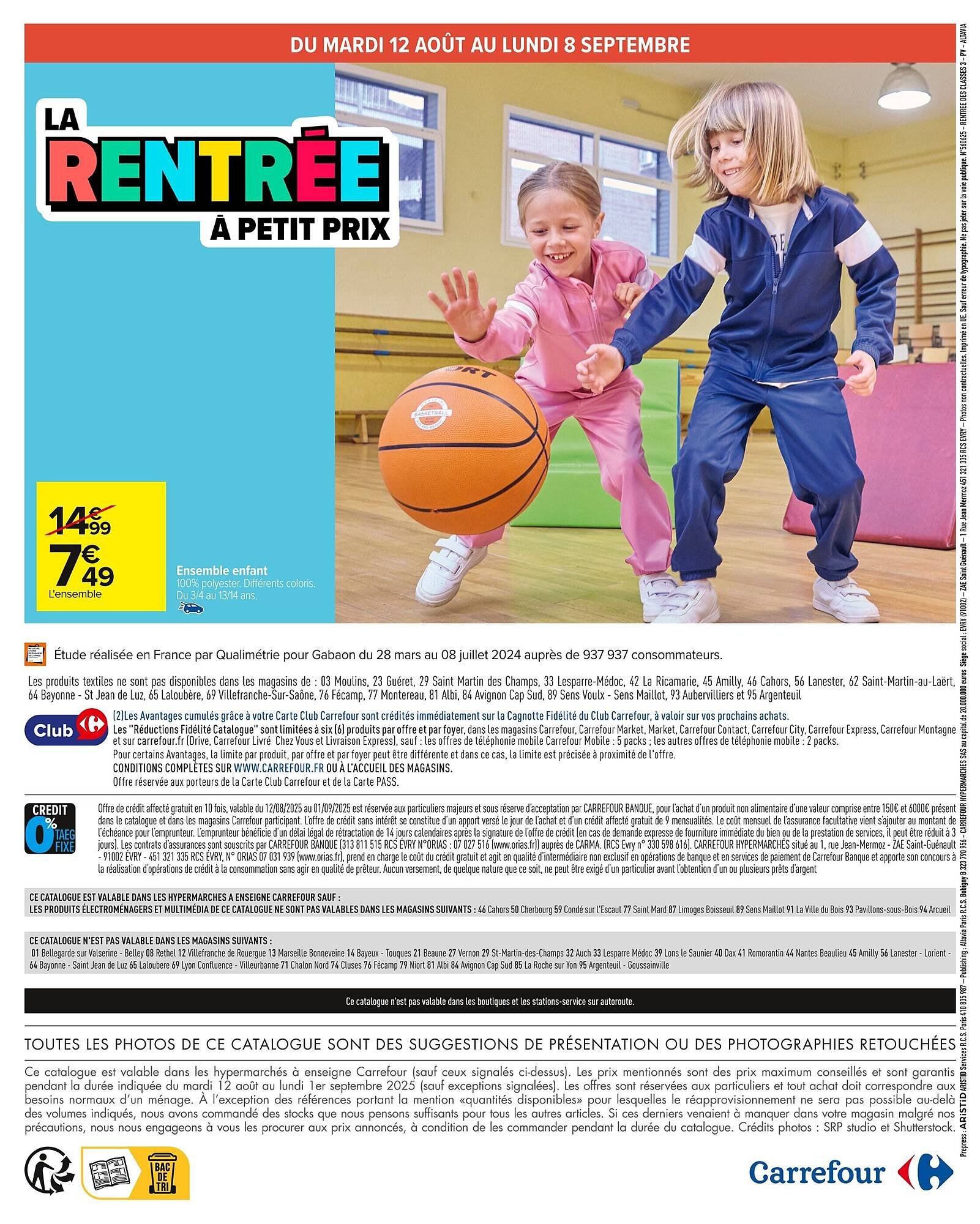 Catalogue Carrefour (2025-08-12 - 2025-09-01)