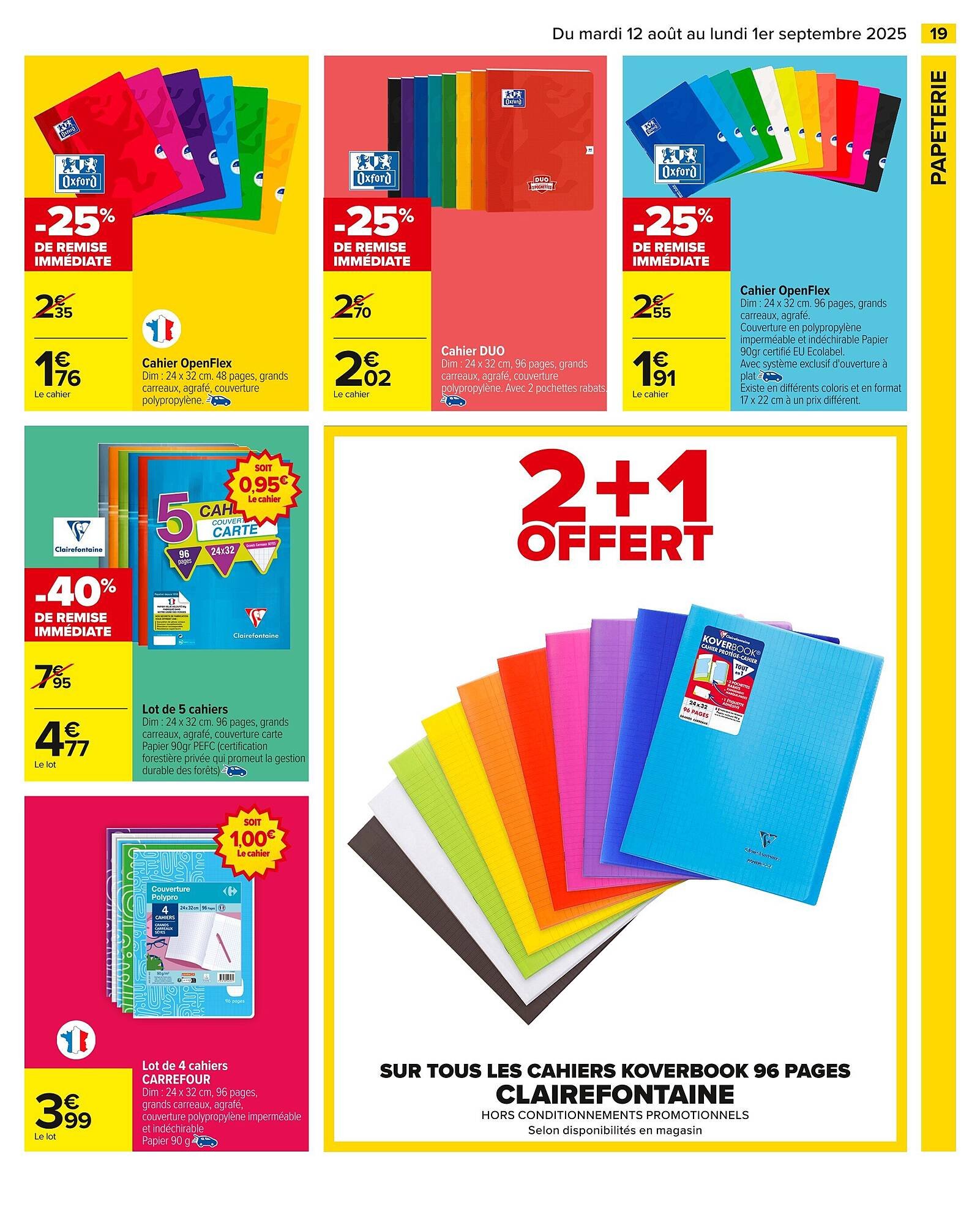 Catalogue Carrefour (2025-08-12 - 2025-09-01)