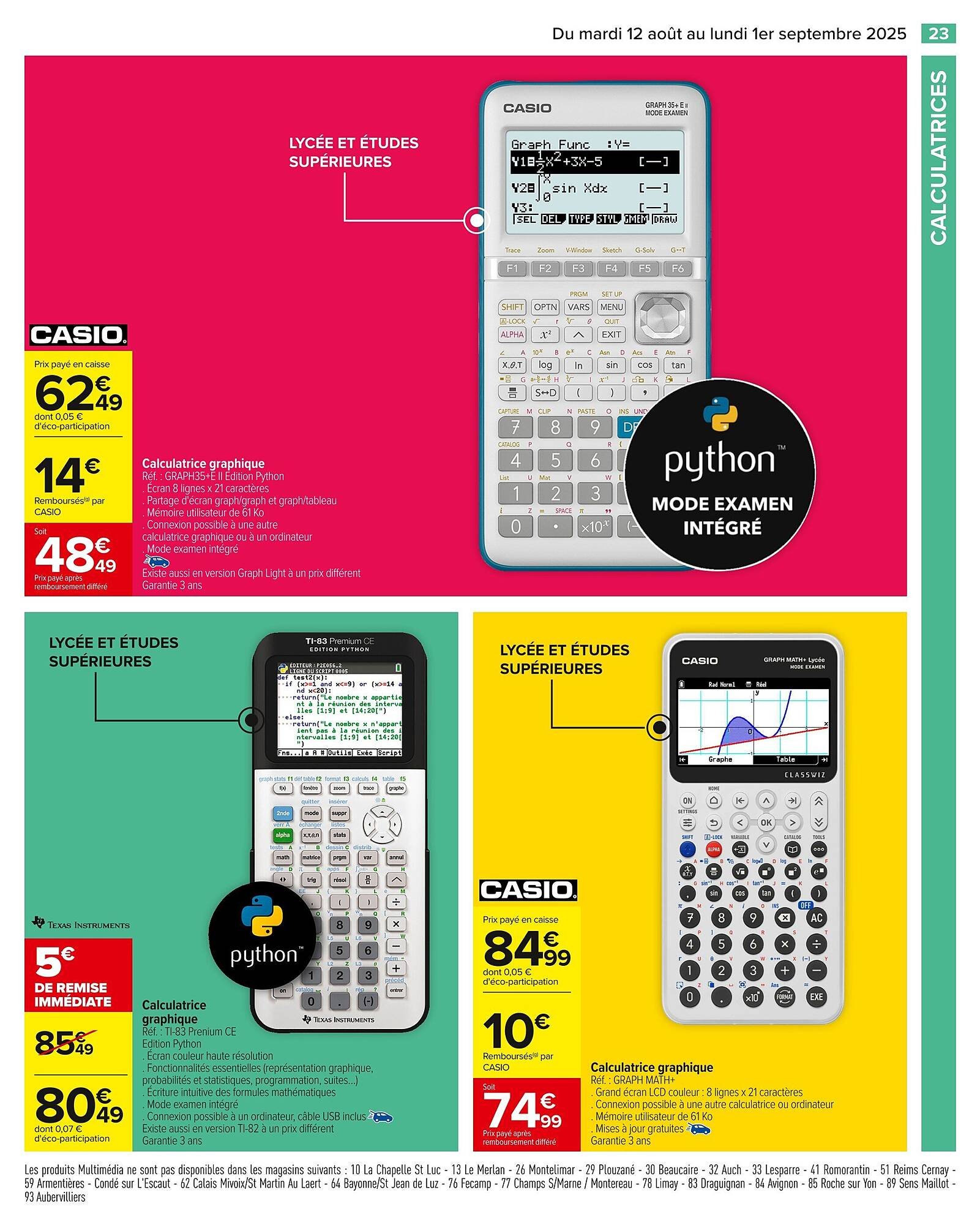 Catalogue Carrefour (2025-08-12 - 2025-09-01)