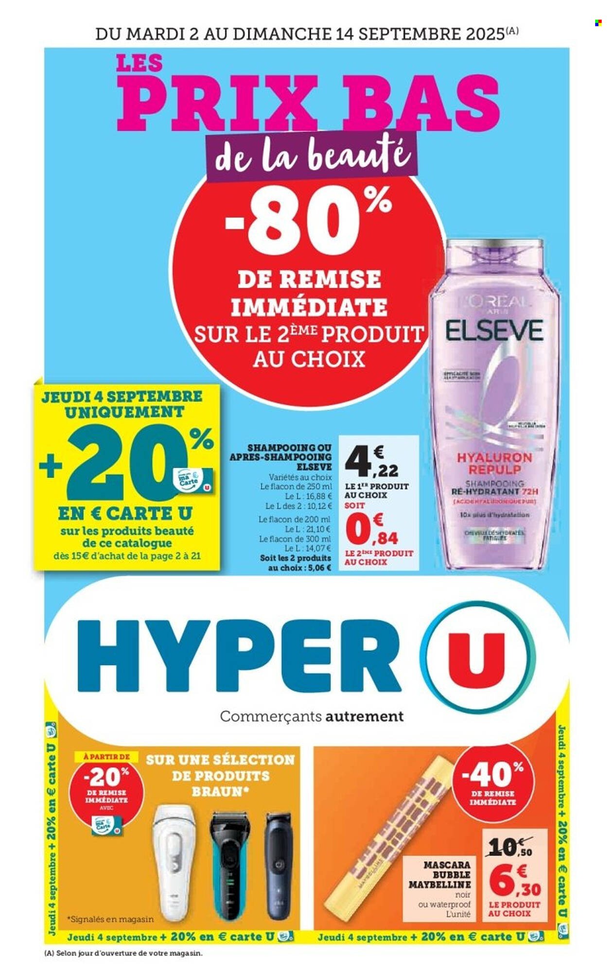 Catalogue Hyper U (2025-09-02 - 2025-09-14)