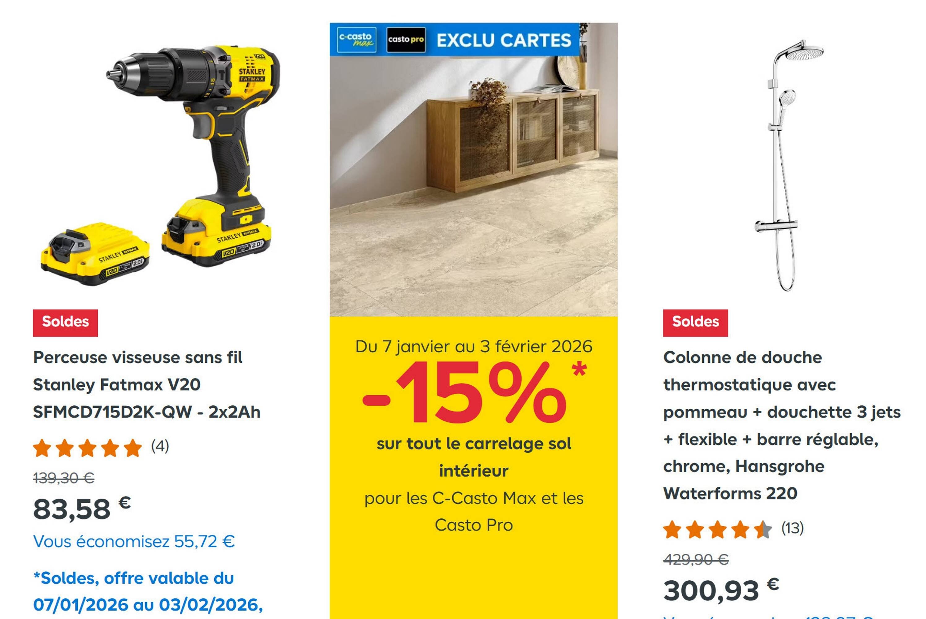 Catalogue Castorama (2026-01-15 - 2026-02-03)