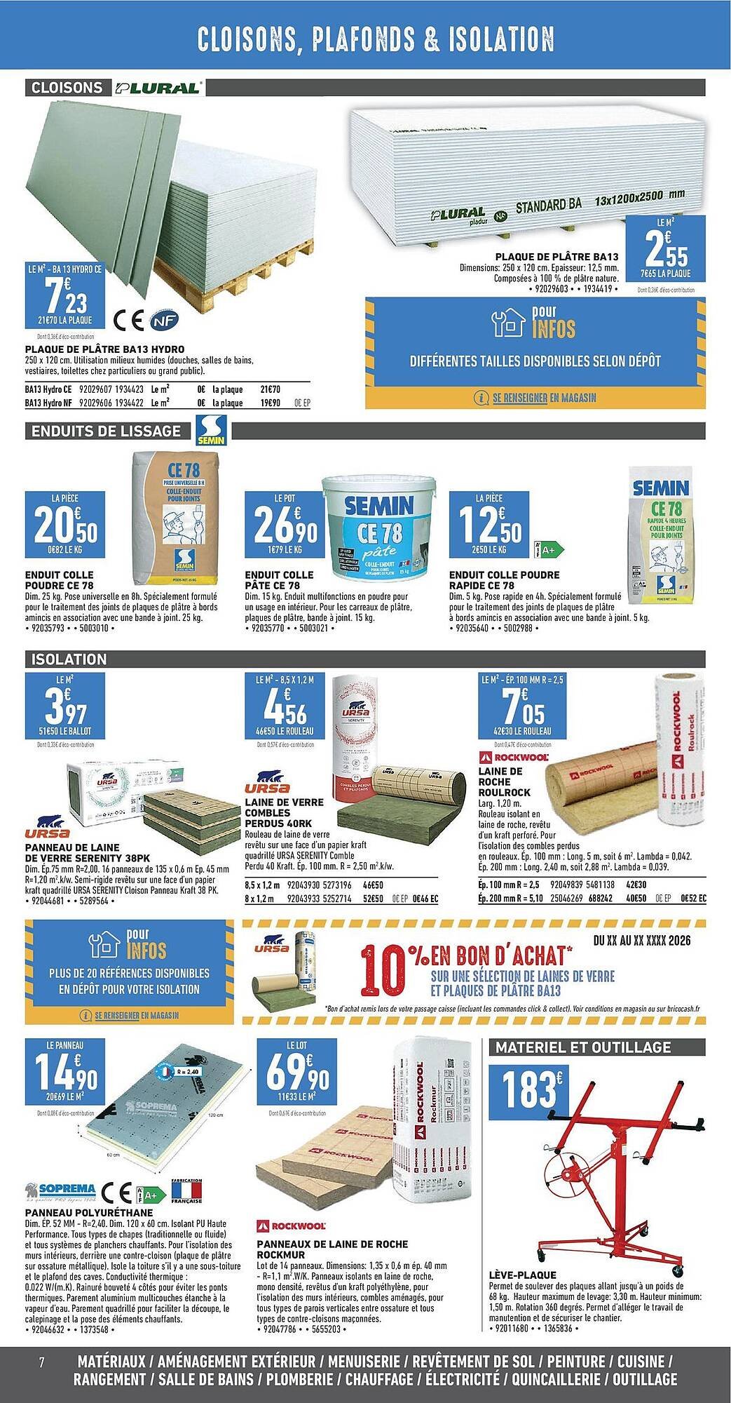 Catalogue Brico Cash