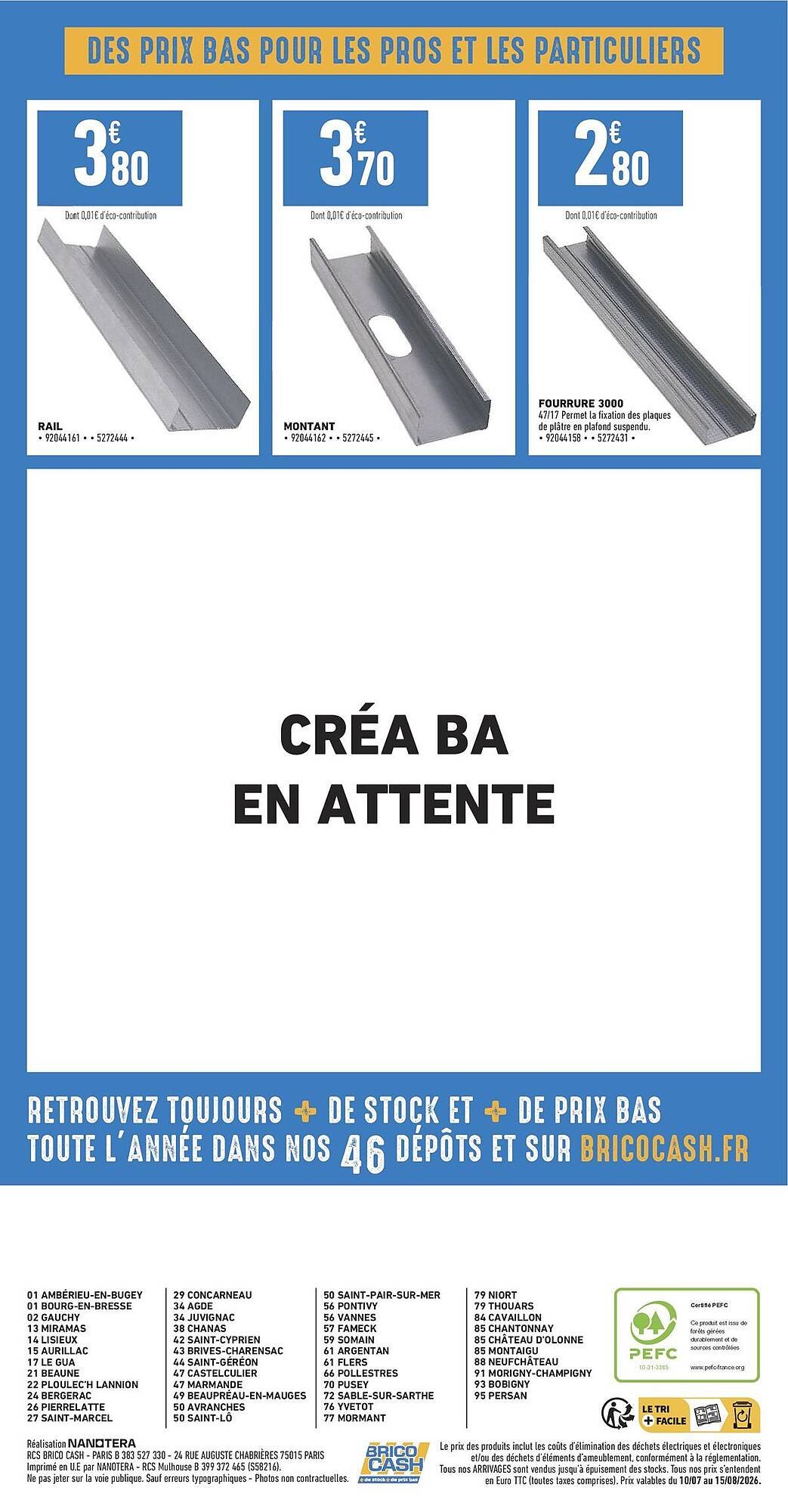 Catalogue Brico Cash