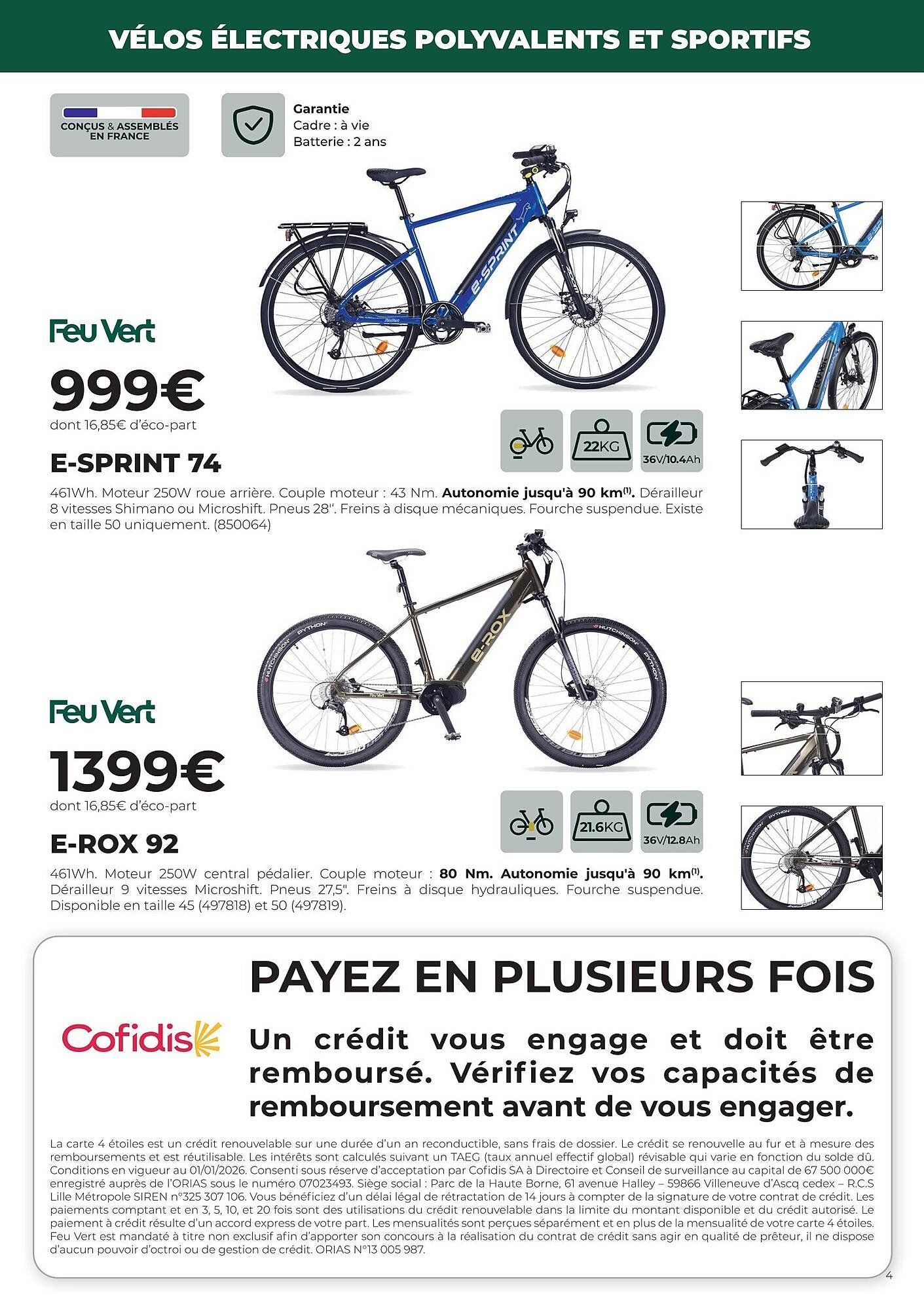 Catalogue Feu Vert (2026-04-13 - 2026-12-31)