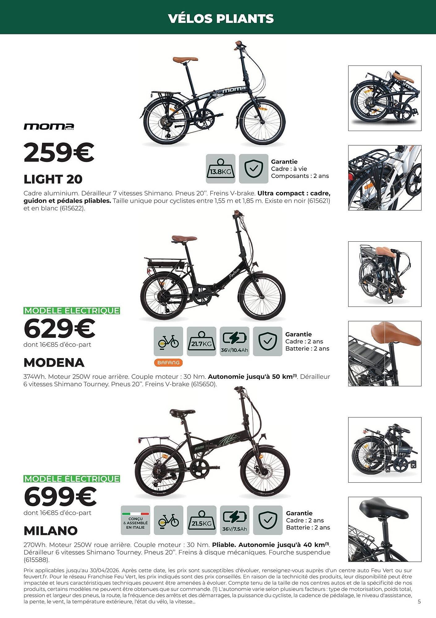 Catalogue Feu Vert (2026-04-13 - 2026-12-31)