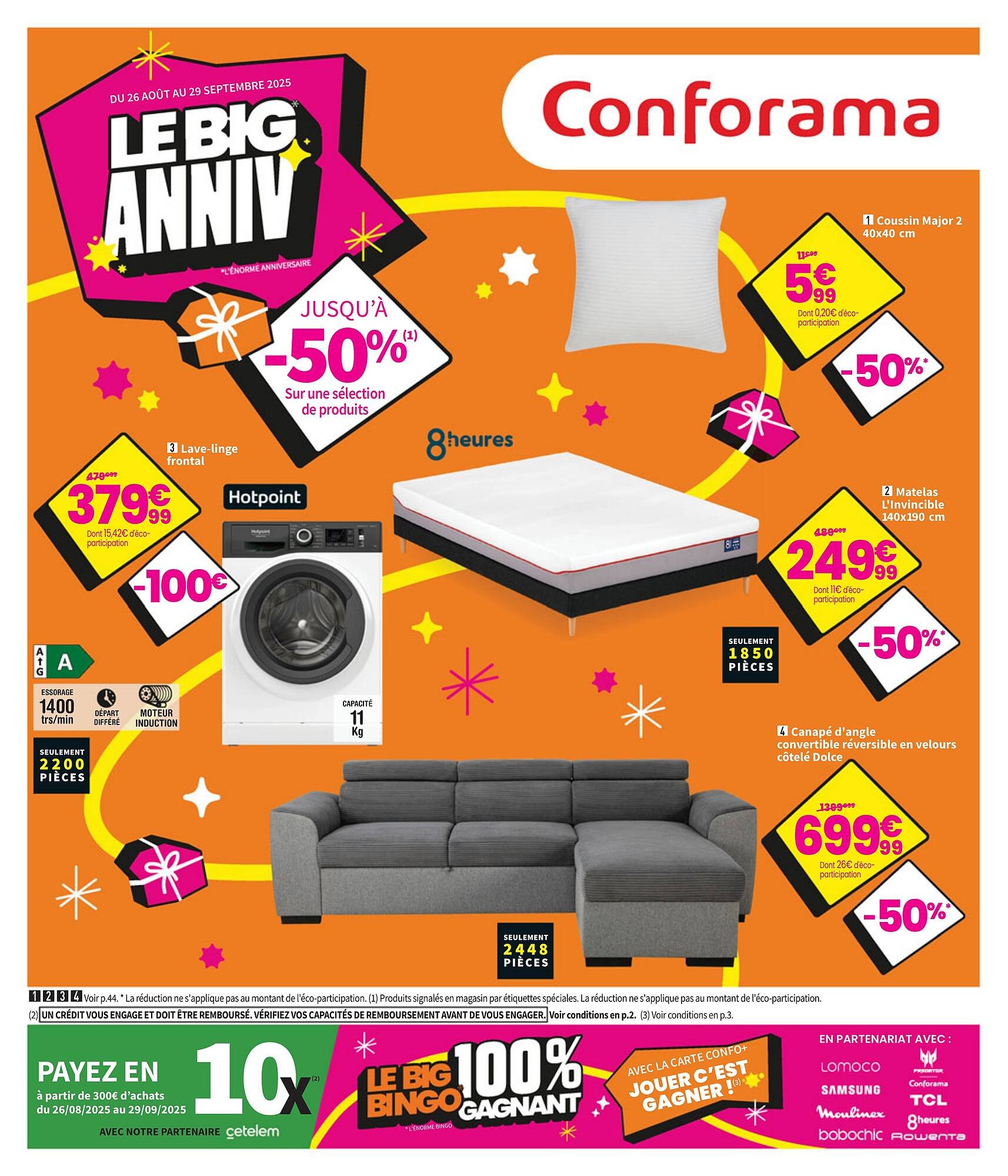 Catalogue Conforama (2025-08-26 - 2025-09-29)