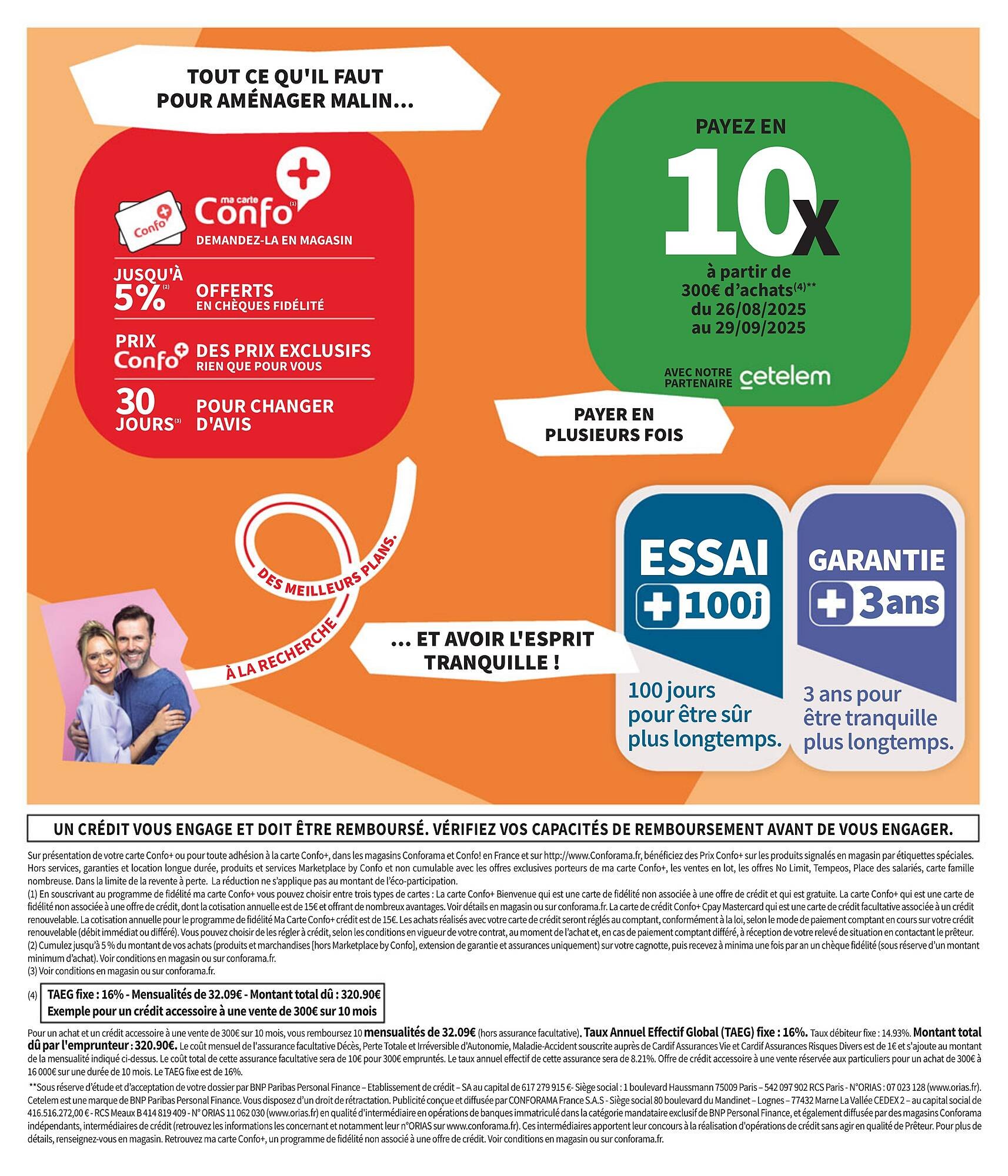 Catalogue Conforama (2025-08-26 - 2025-09-29)