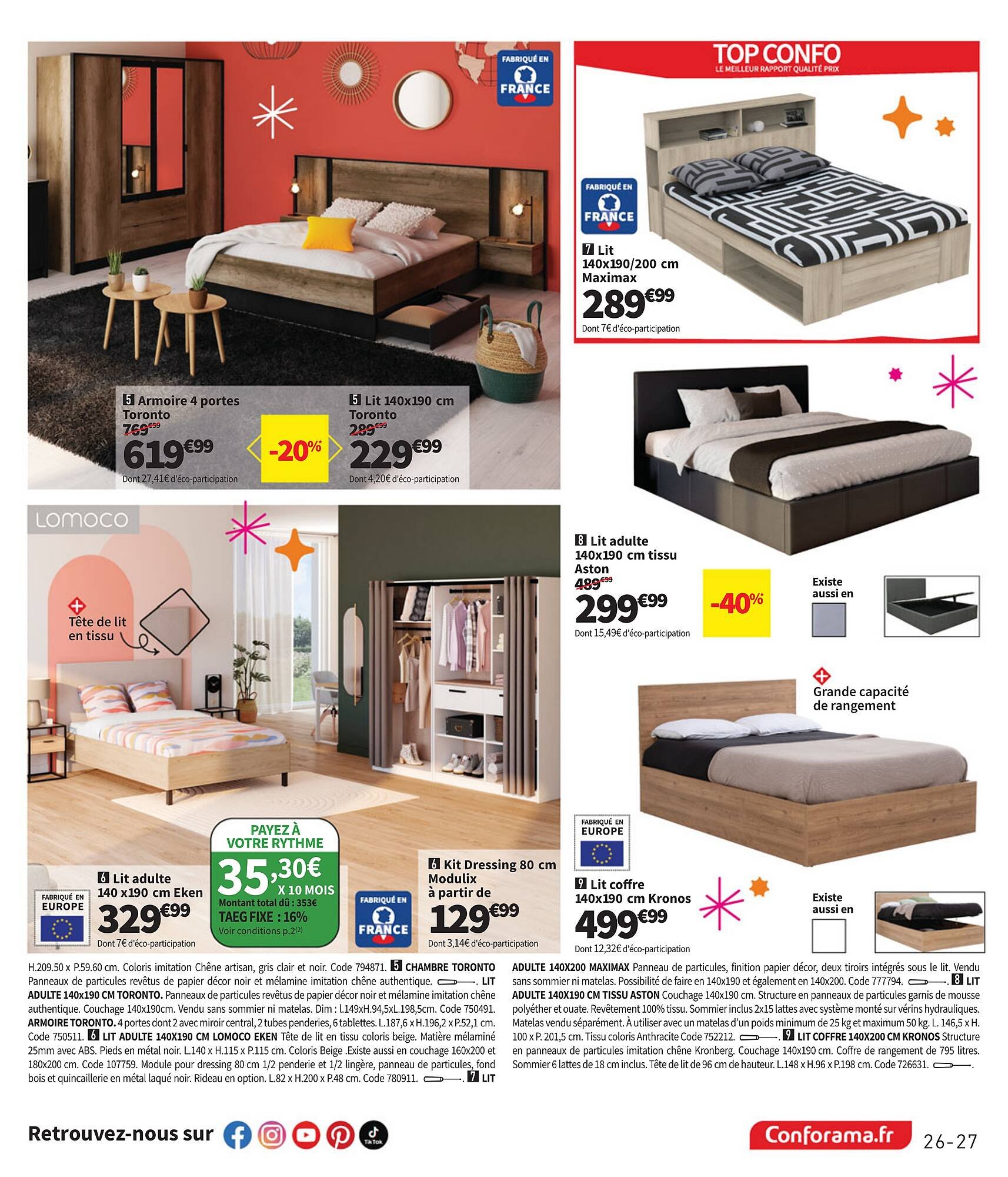 Catalogue Conforama (2025-08-26 - 2025-09-29)
