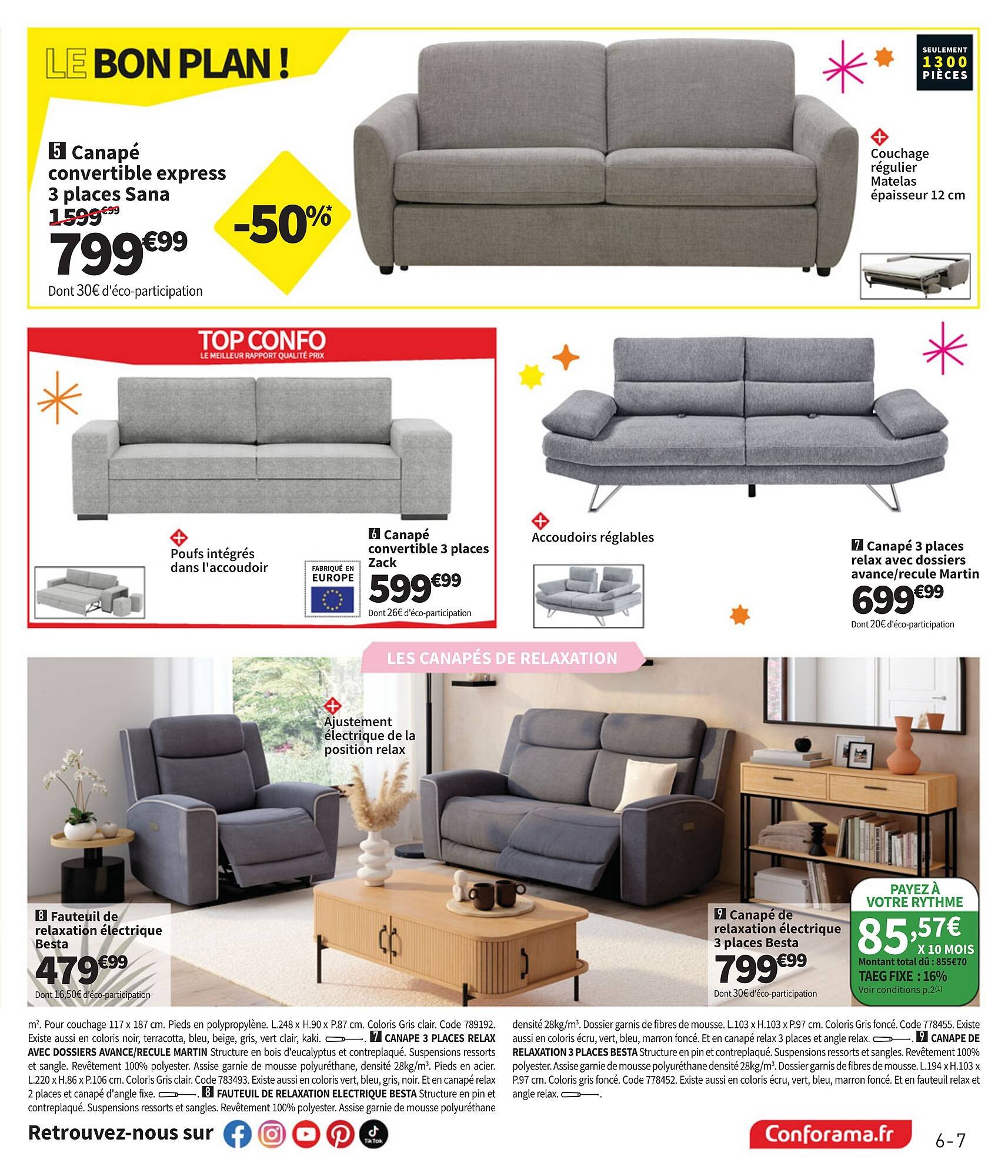Catalogue Conforama (2025-08-26 - 2025-09-29)