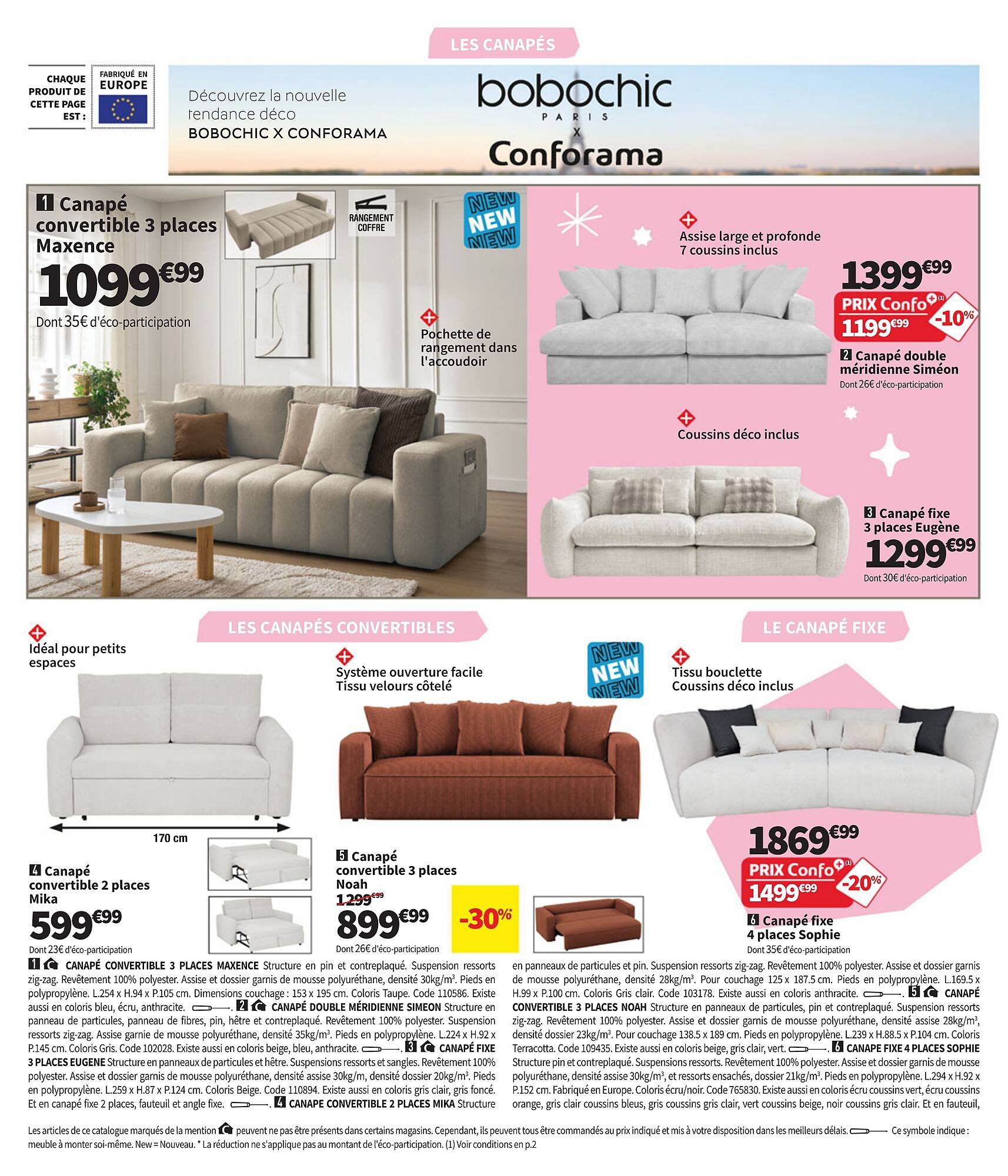 Catalogue Conforama (2025-08-26 - 2025-09-29)