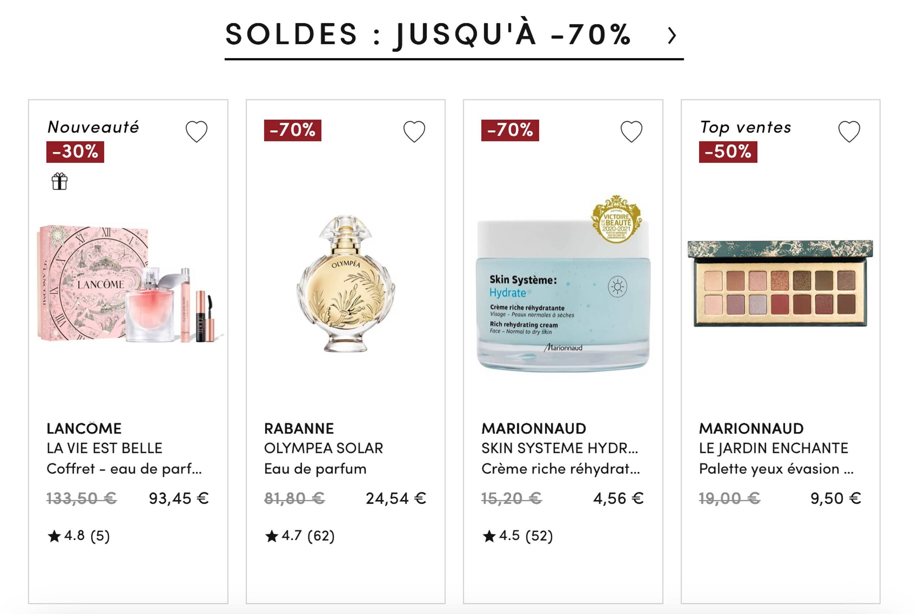 Catalogue Marionnaud