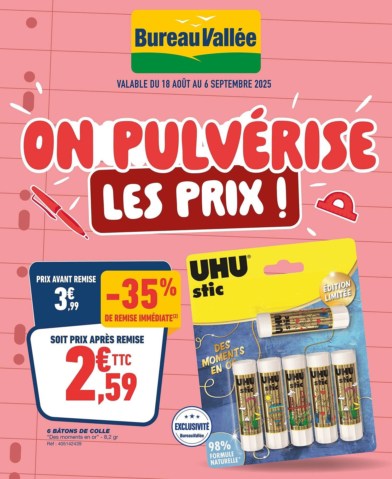 Catalogue Bureau Vallée (2025-08-18 - 2025-09-06)