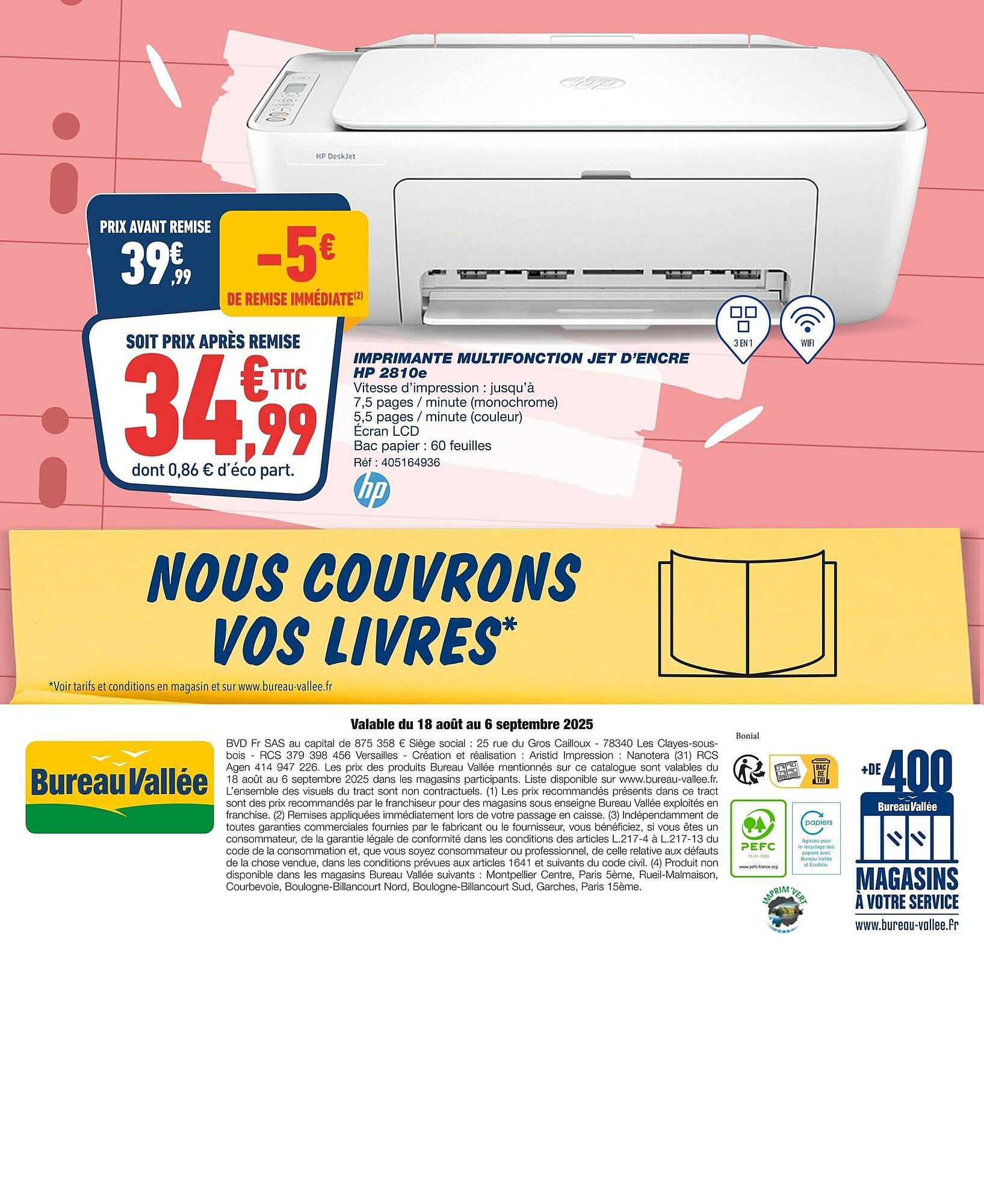 Catalogue Bureau Vallée (2025-08-18 - 2025-09-06)