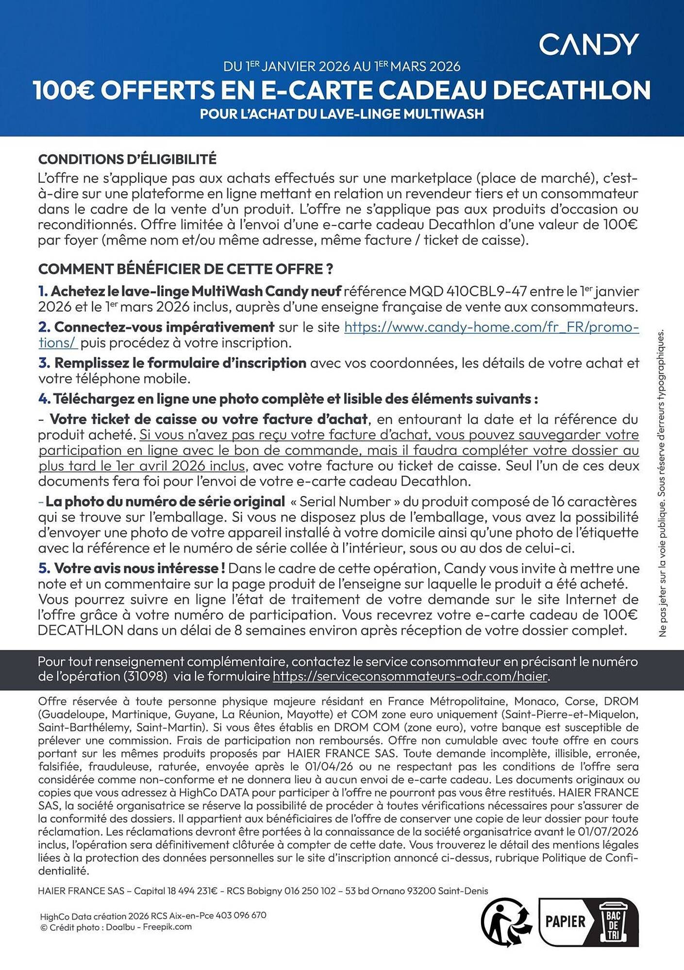 Catalogue Boulanger (2026-01-05 - 2026-03-01)