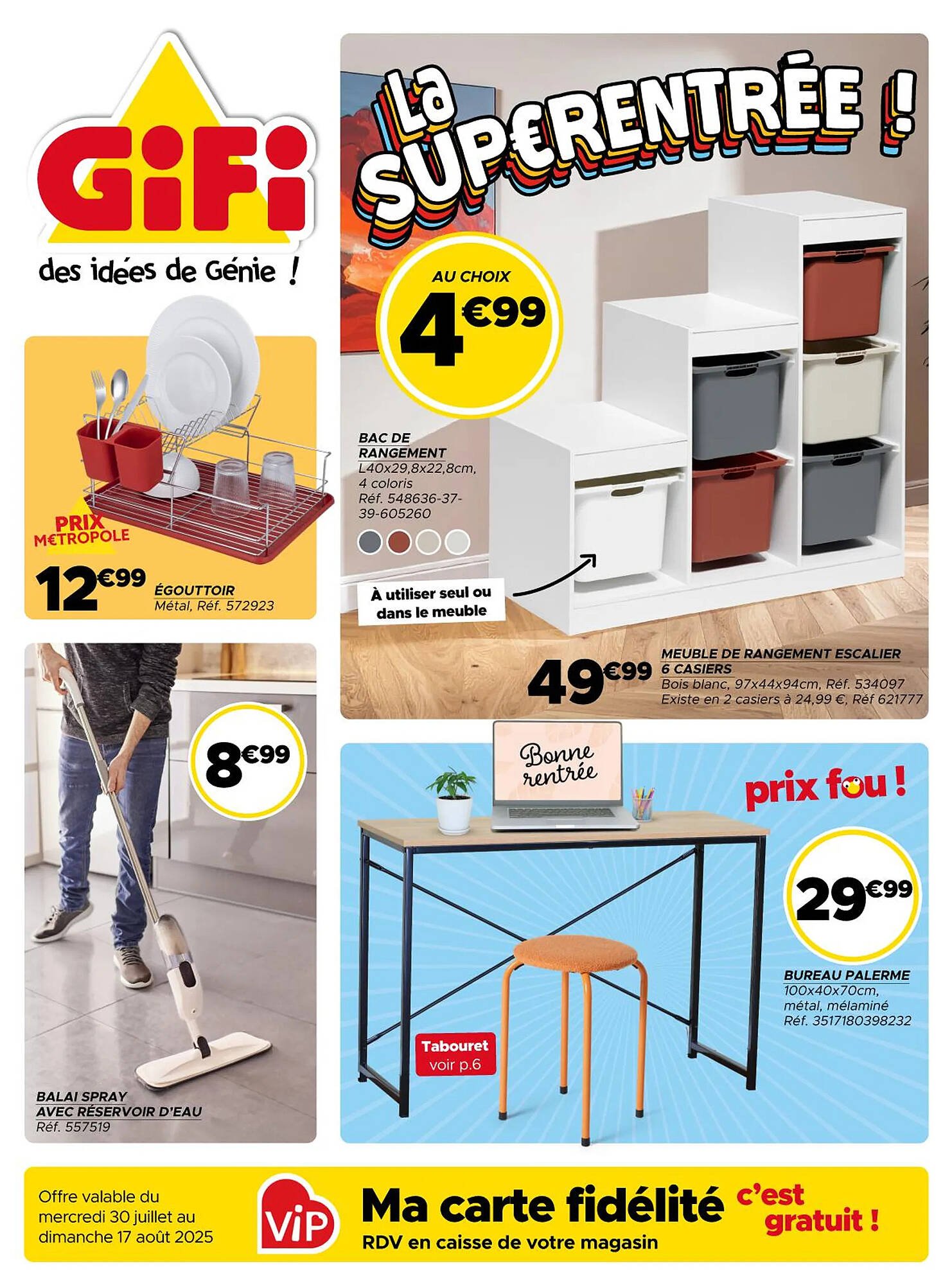 Catalogue Gifi (2025-07-30 - 2025-08-17)