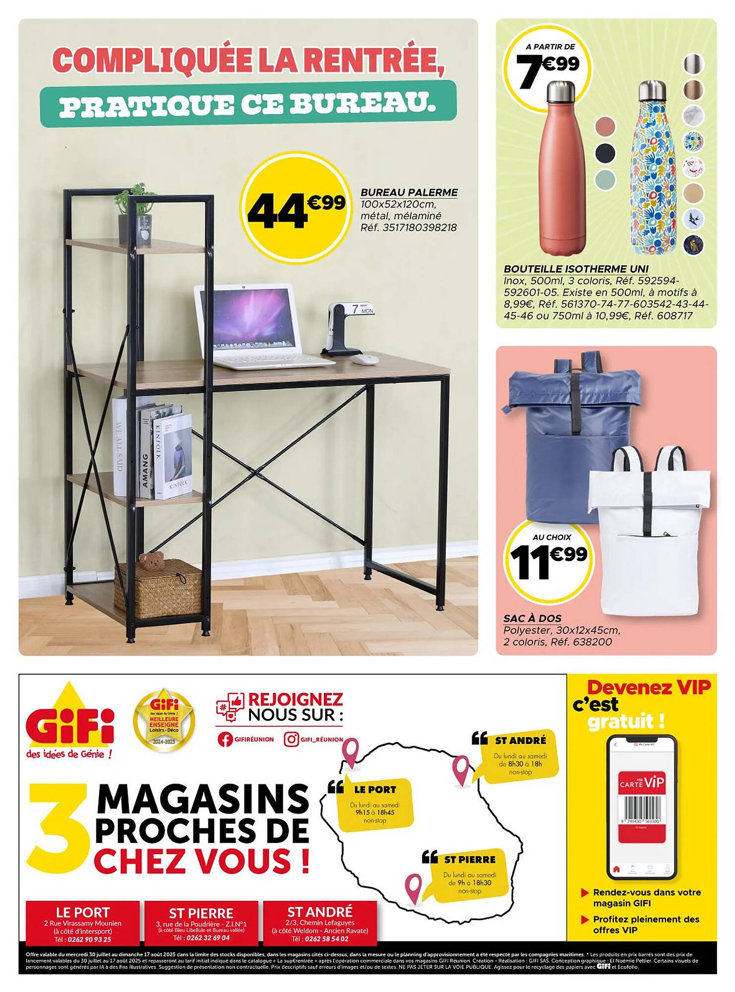 Catalogue Gifi (2025-07-30 - 2025-08-17)