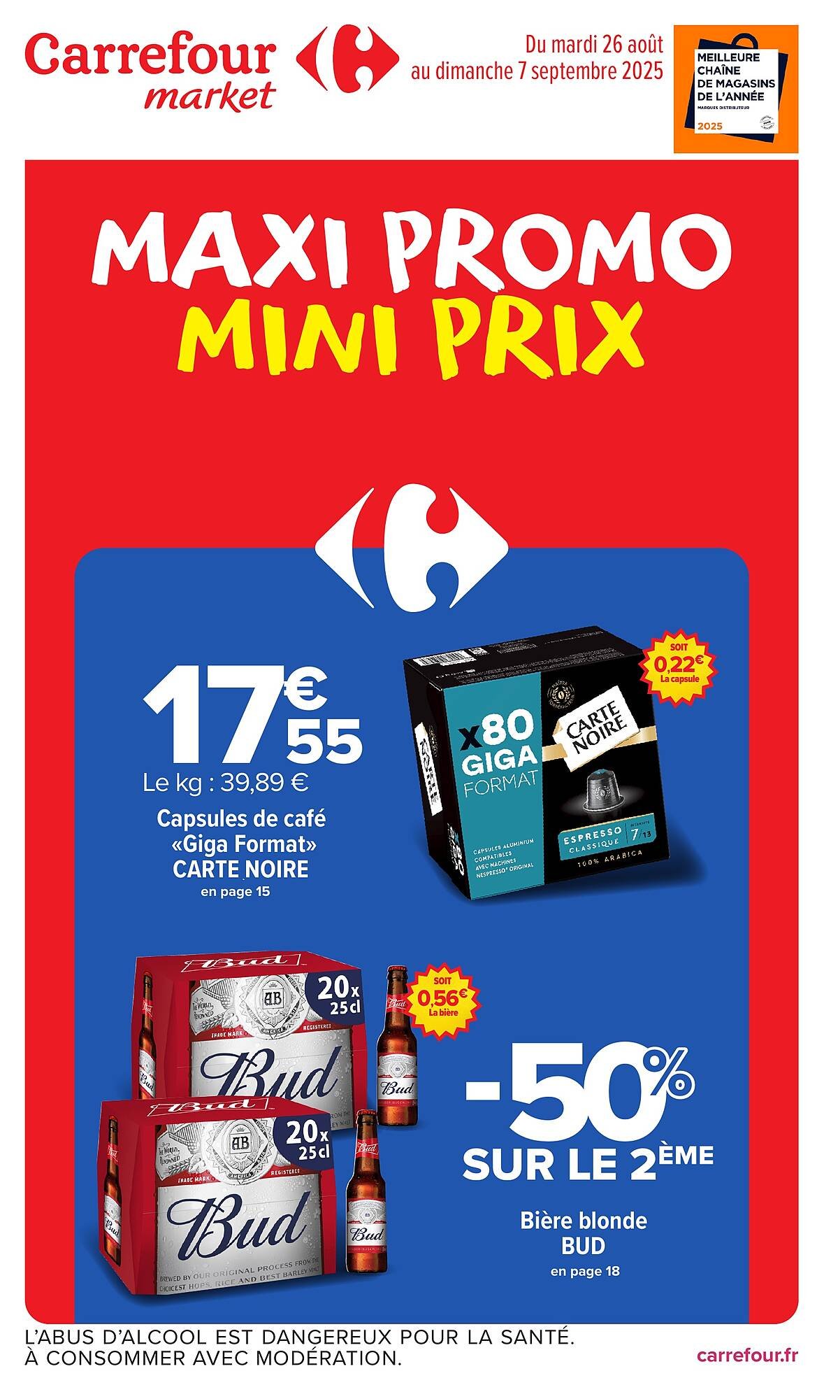 Catalogue Carrefour Market (2025-08-26 - 2025-09-07)