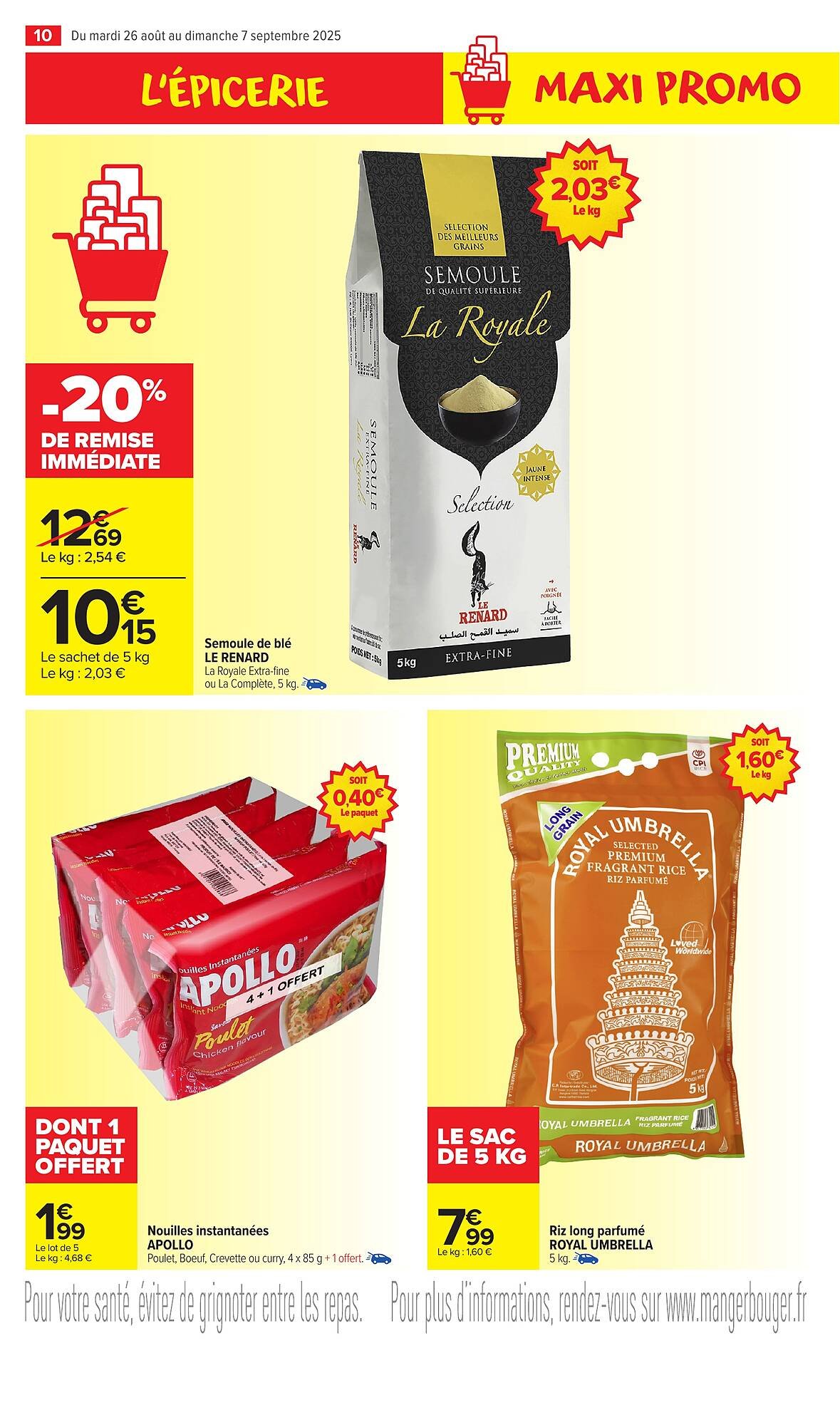Catalogue Carrefour Market (2025-08-26 - 2025-09-07)