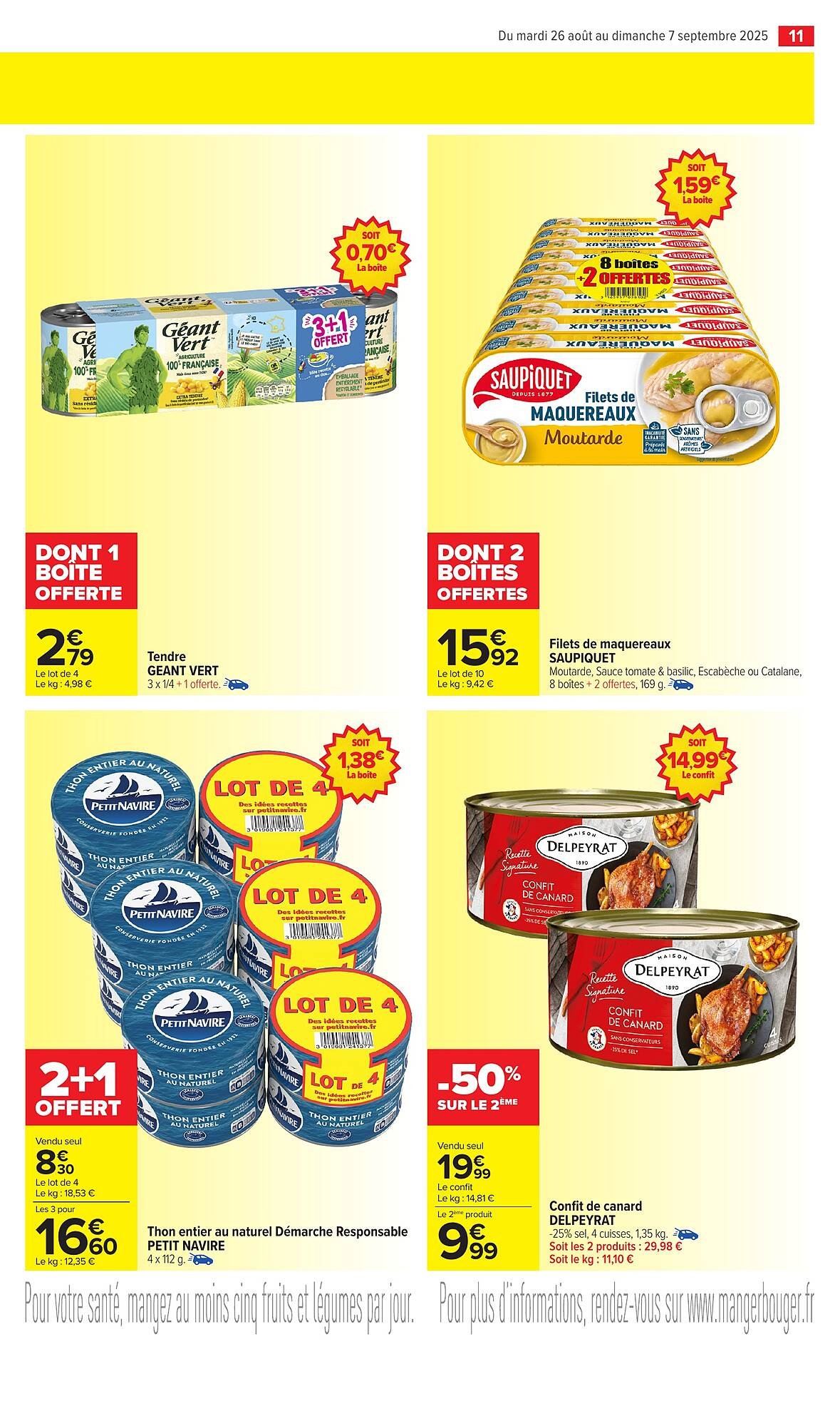 Catalogue Carrefour Market (2025-08-26 - 2025-09-07)