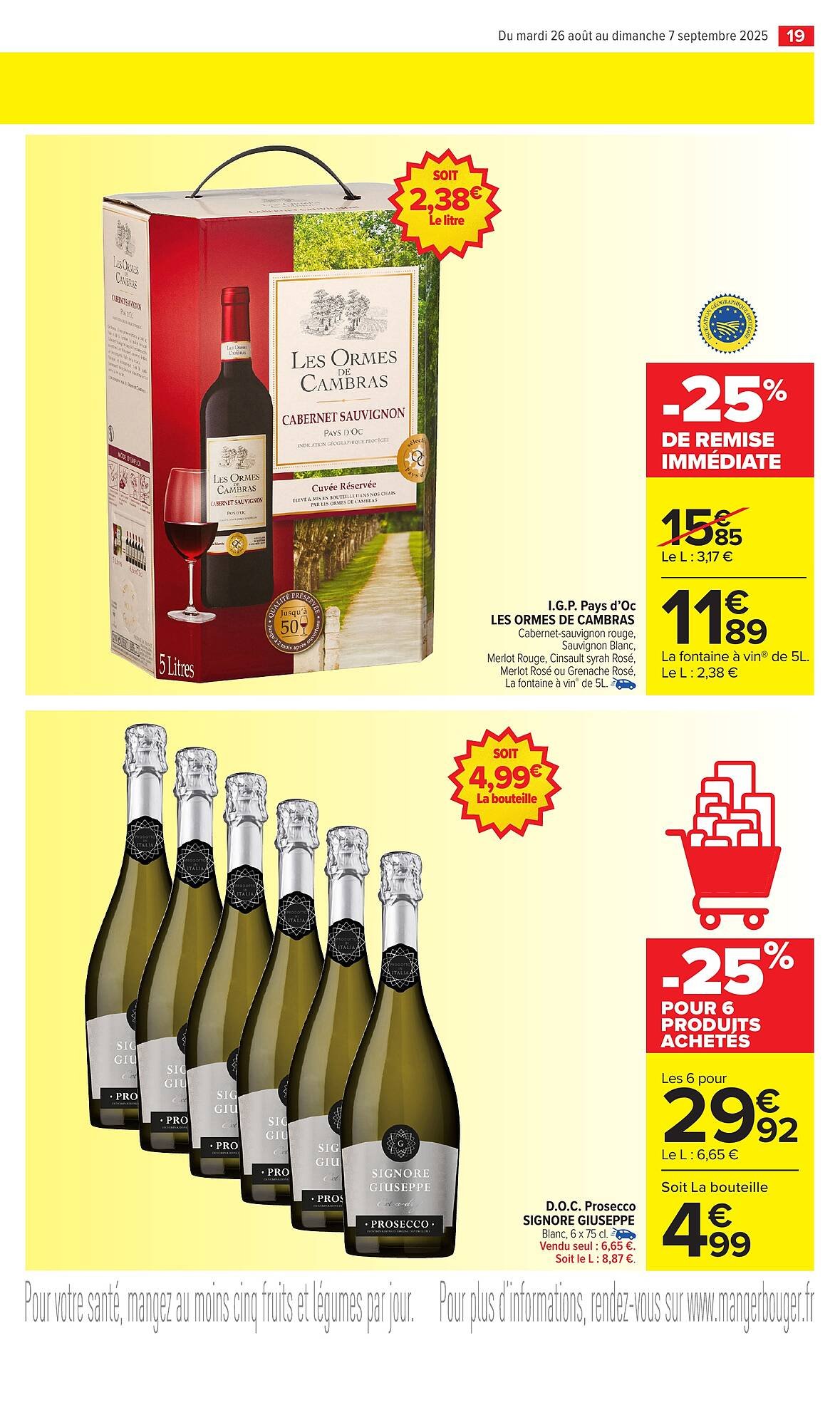 Catalogue Carrefour Market (2025-08-26 - 2025-09-07)