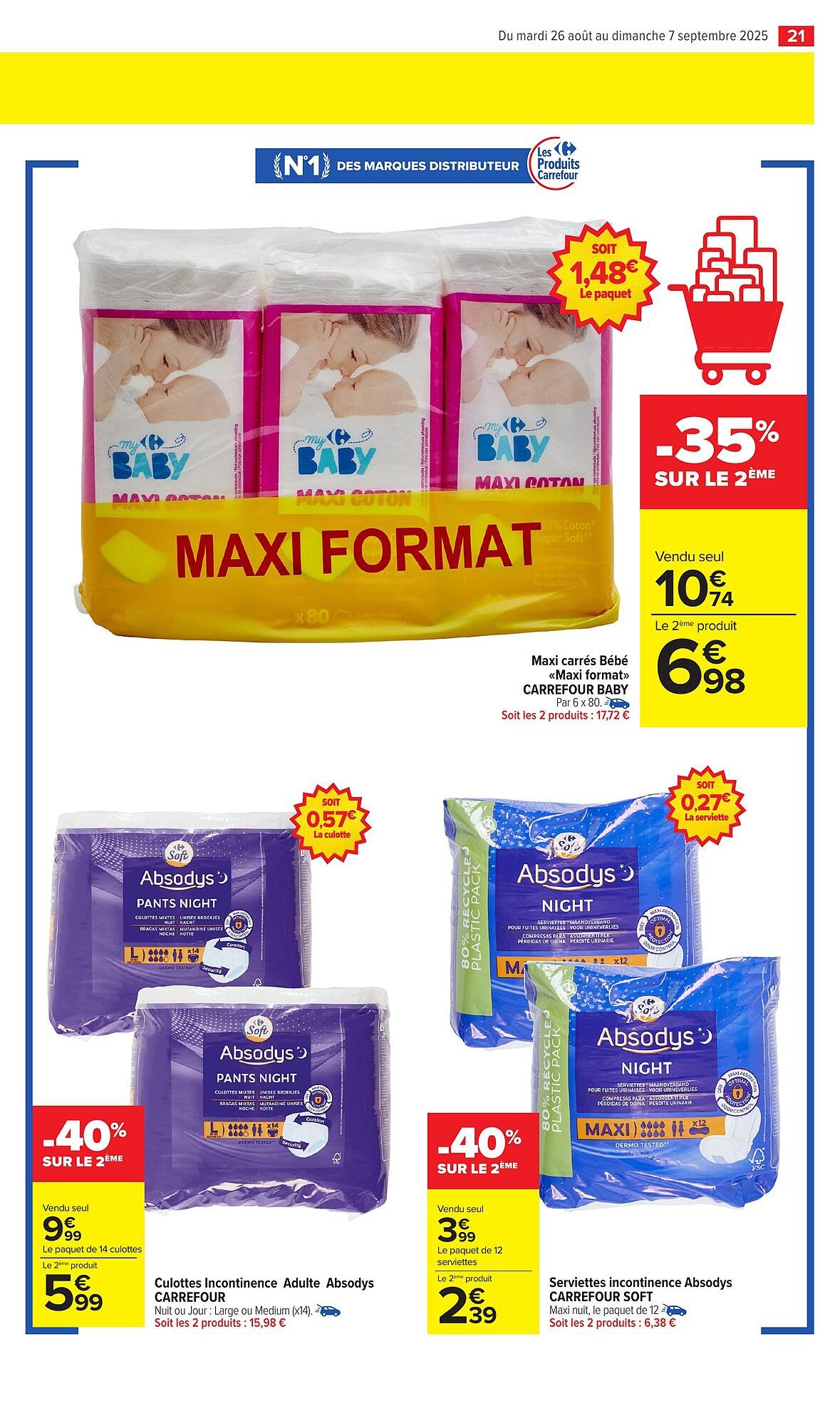 Catalogue Carrefour Market (2025-08-26 - 2025-09-07)