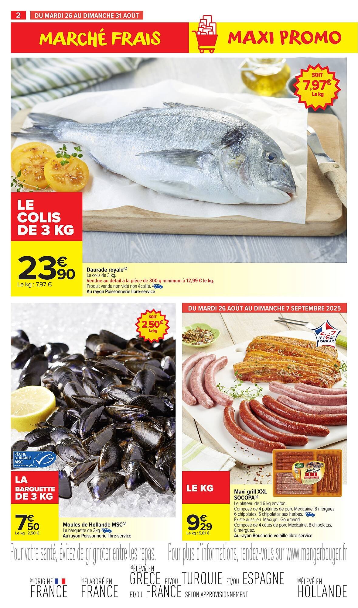 Catalogue Carrefour Market (2025-08-26 - 2025-09-07)