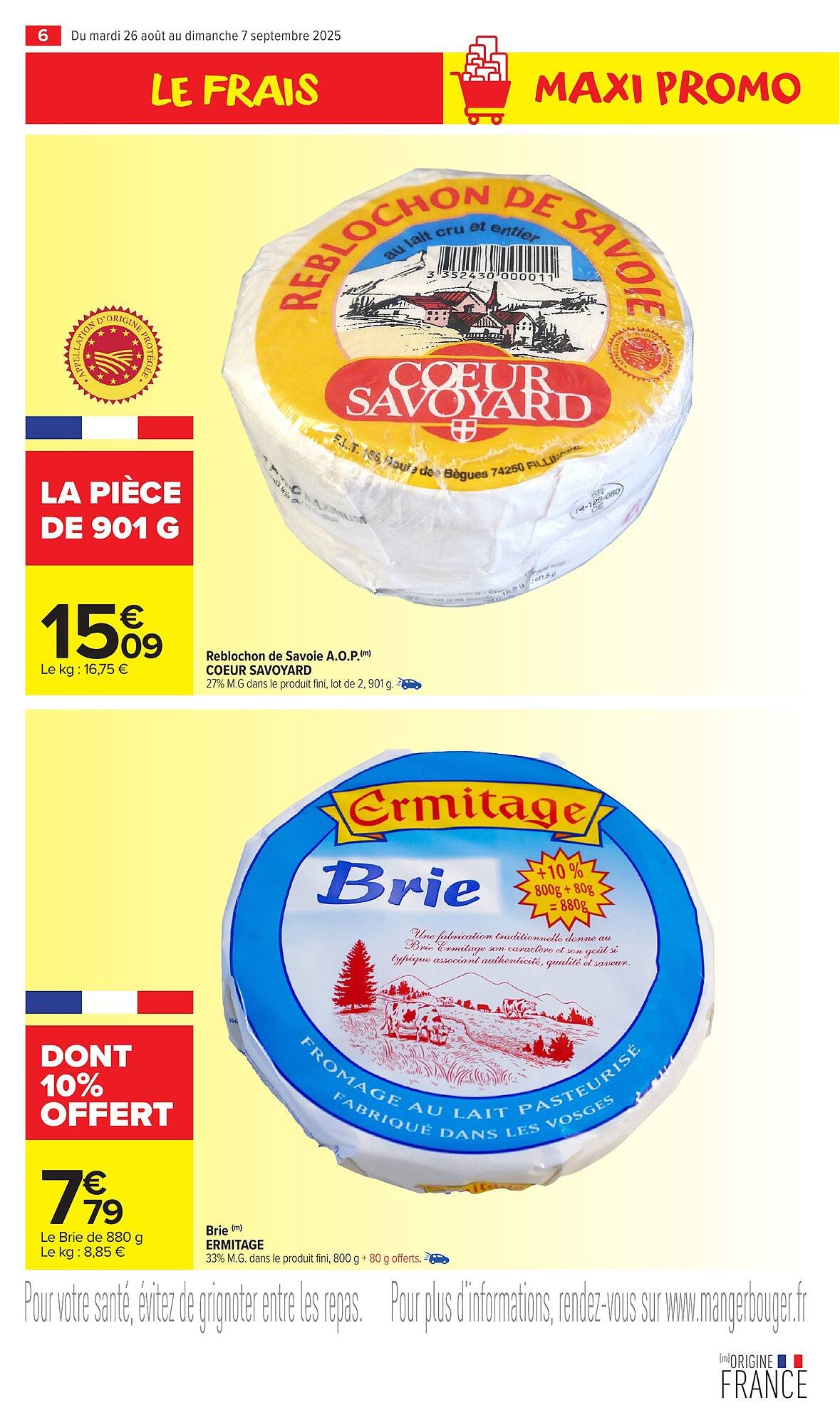 Catalogue Carrefour Market (2025-08-26 - 2025-09-07)