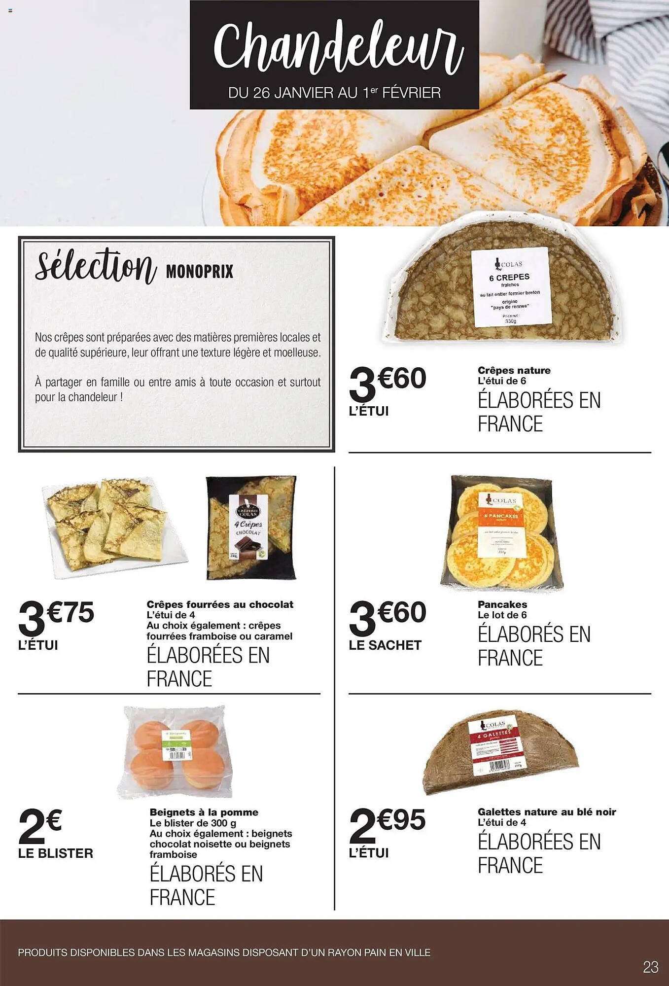 Catalogue Monoprix