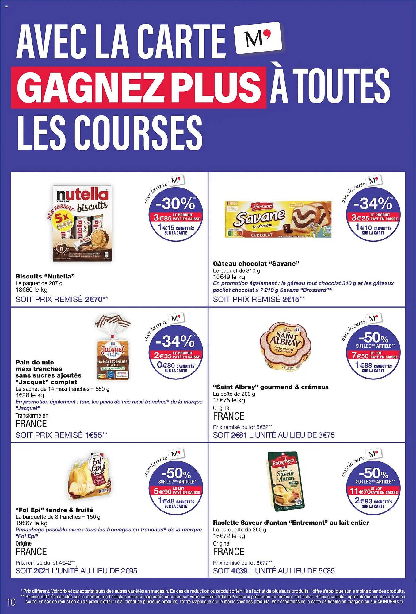 Catalogue Monoprix