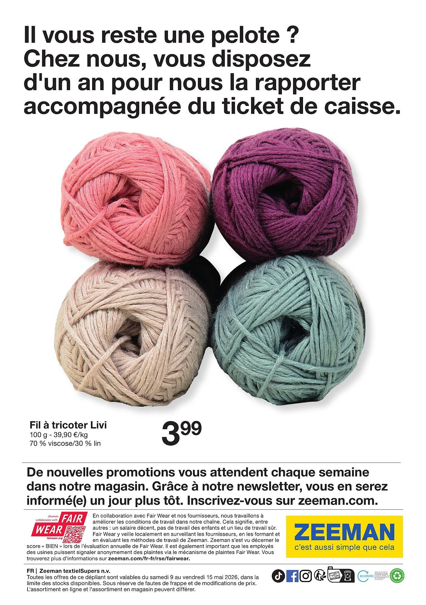Catalogue Zeeman (2026-05-08 - 2026-05-15)