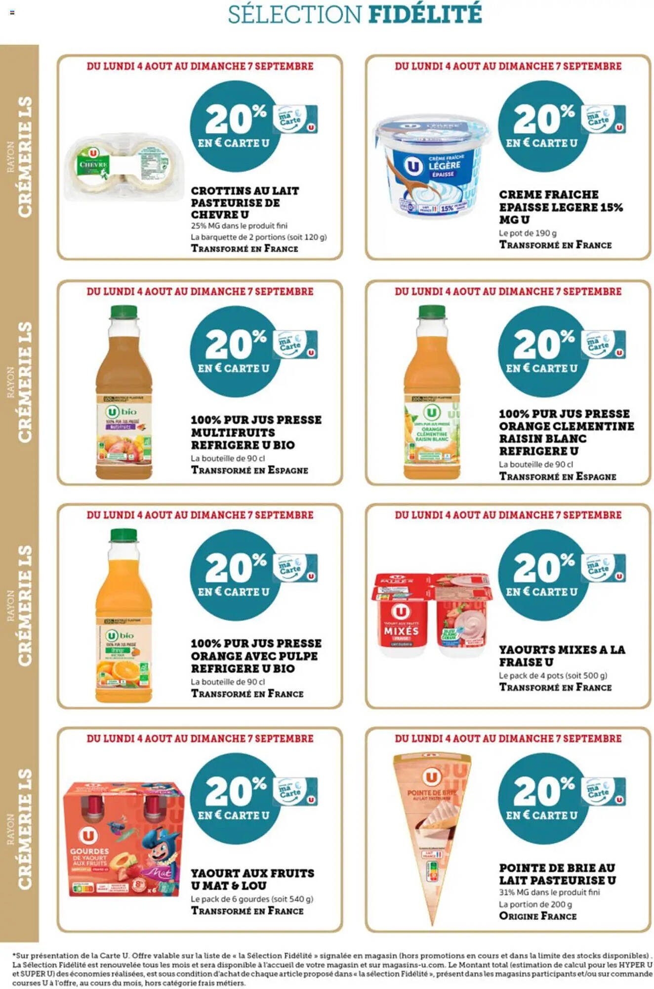 Catalogue Hyper U (2025-08-04 - 2025-09-07)