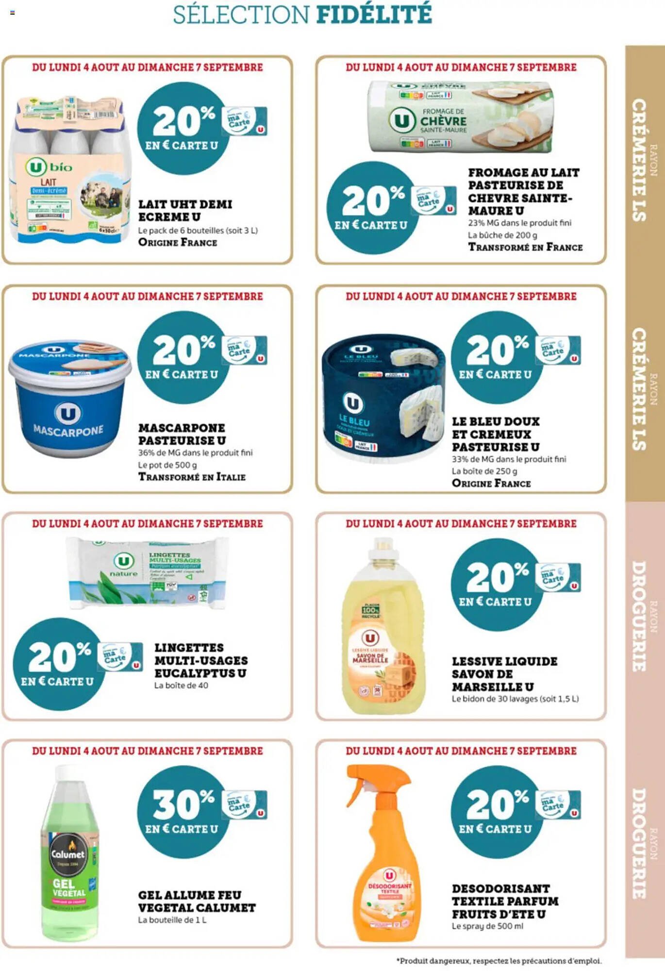 Catalogue Hyper U (2025-08-04 - 2025-09-07)