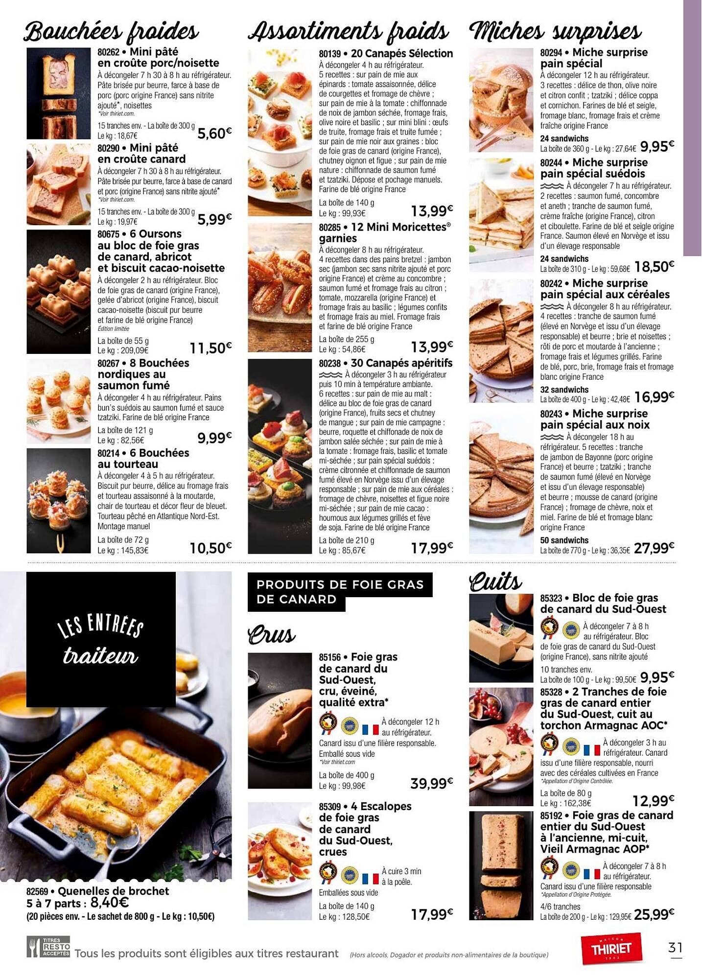 Catalogue Thiriet (2026-01-01 - 2026-01-30)
