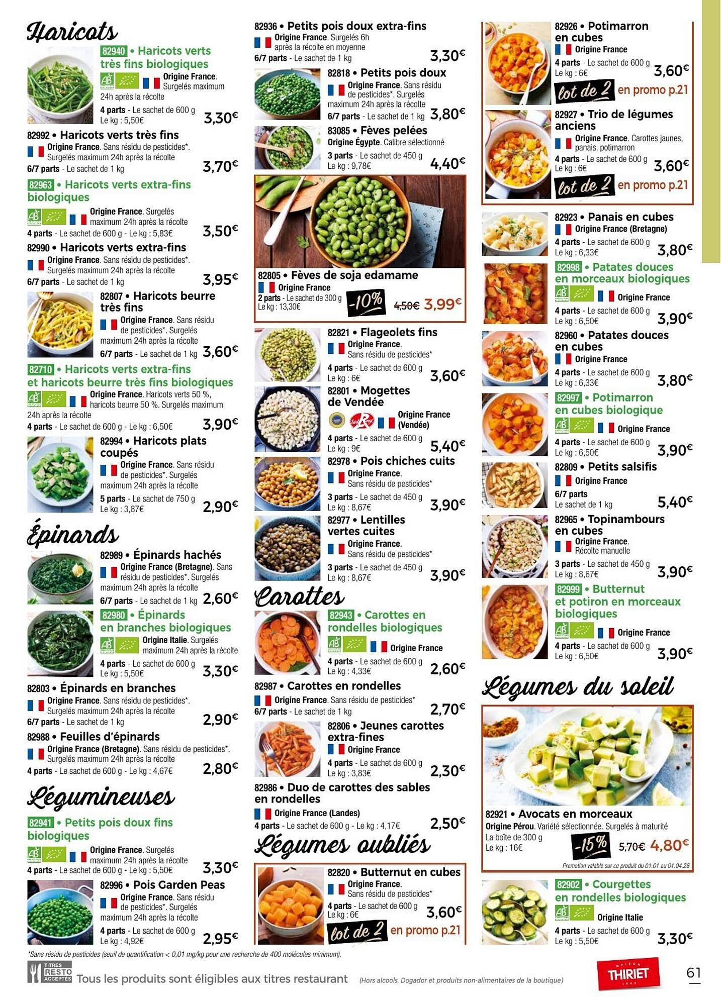 Catalogue Thiriet (2026-01-01 - 2026-01-30)