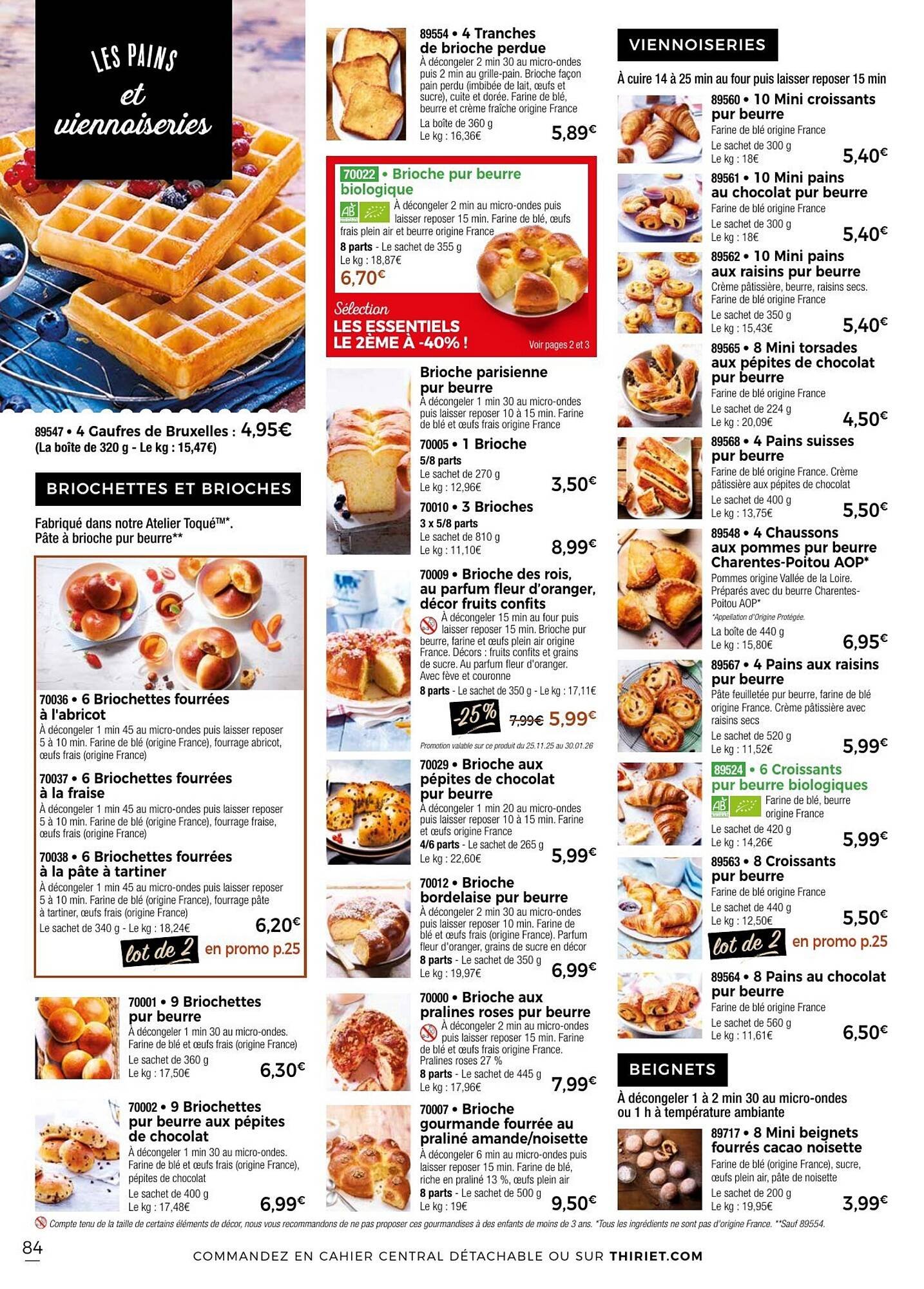 Catalogue Thiriet (2026-01-01 - 2026-01-30)
