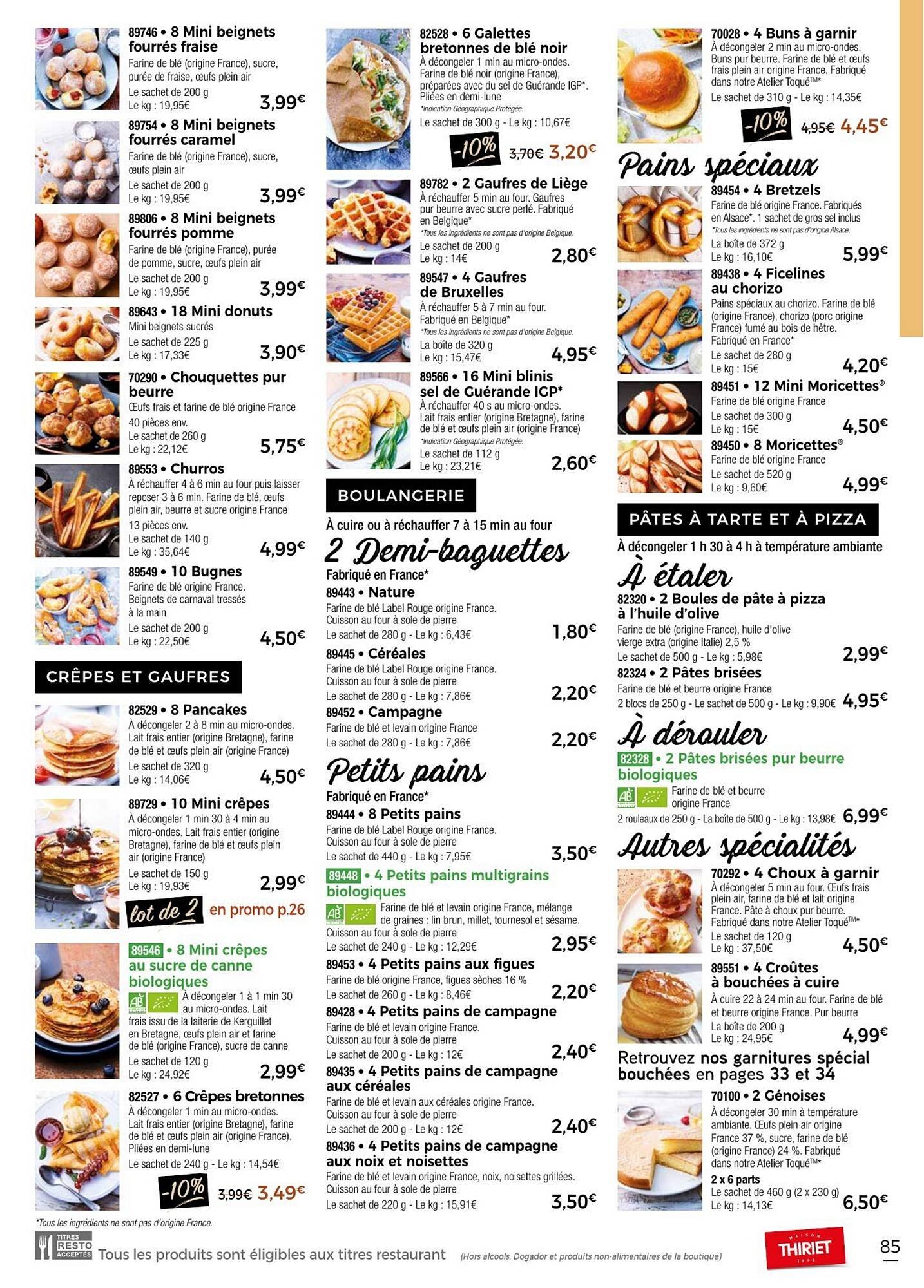 Catalogue Thiriet (2026-01-01 - 2026-01-30)