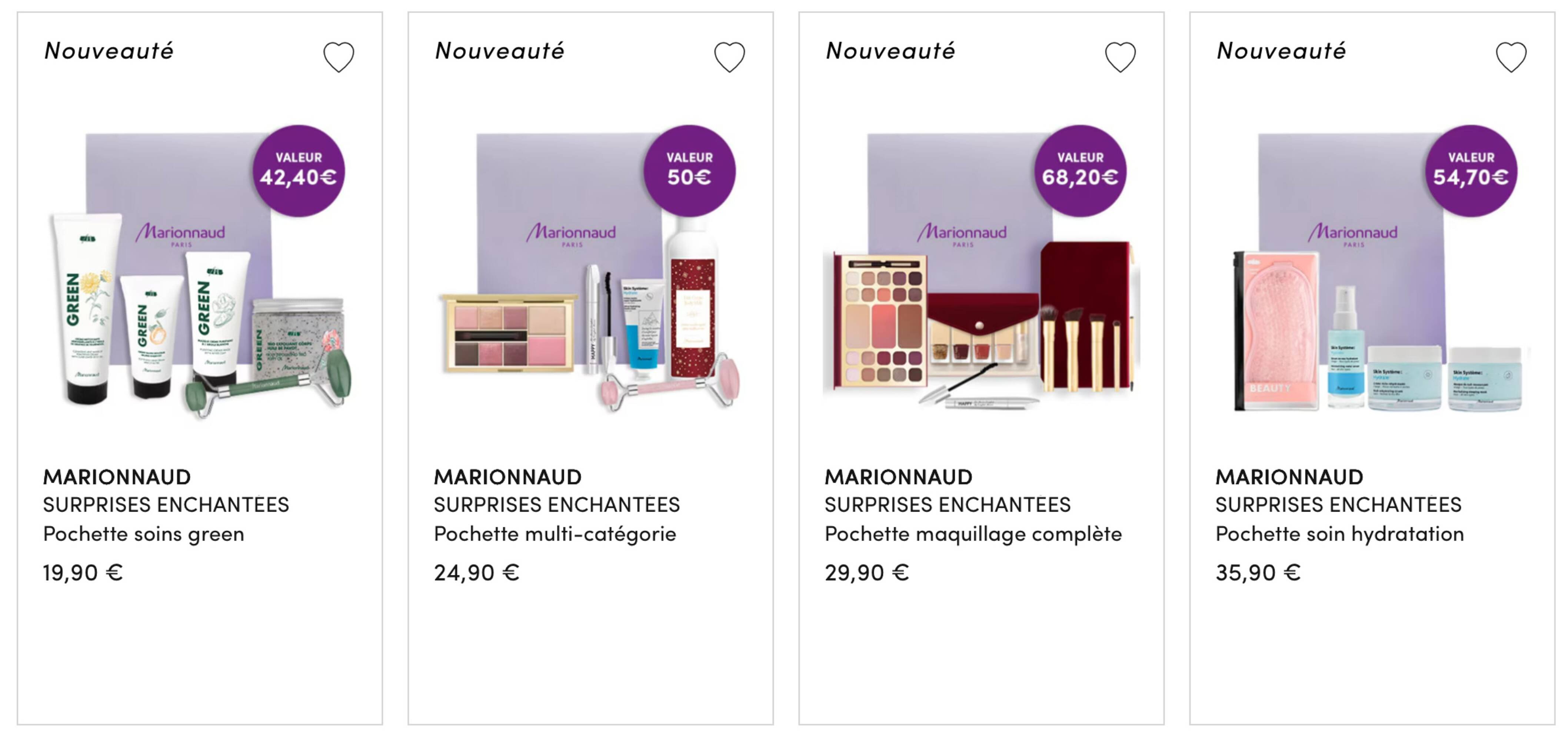 Catalogue Marionnaud